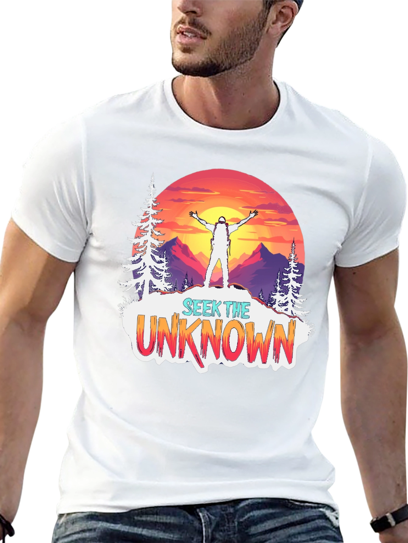 Seek the Unknown Graphic T-Shirt