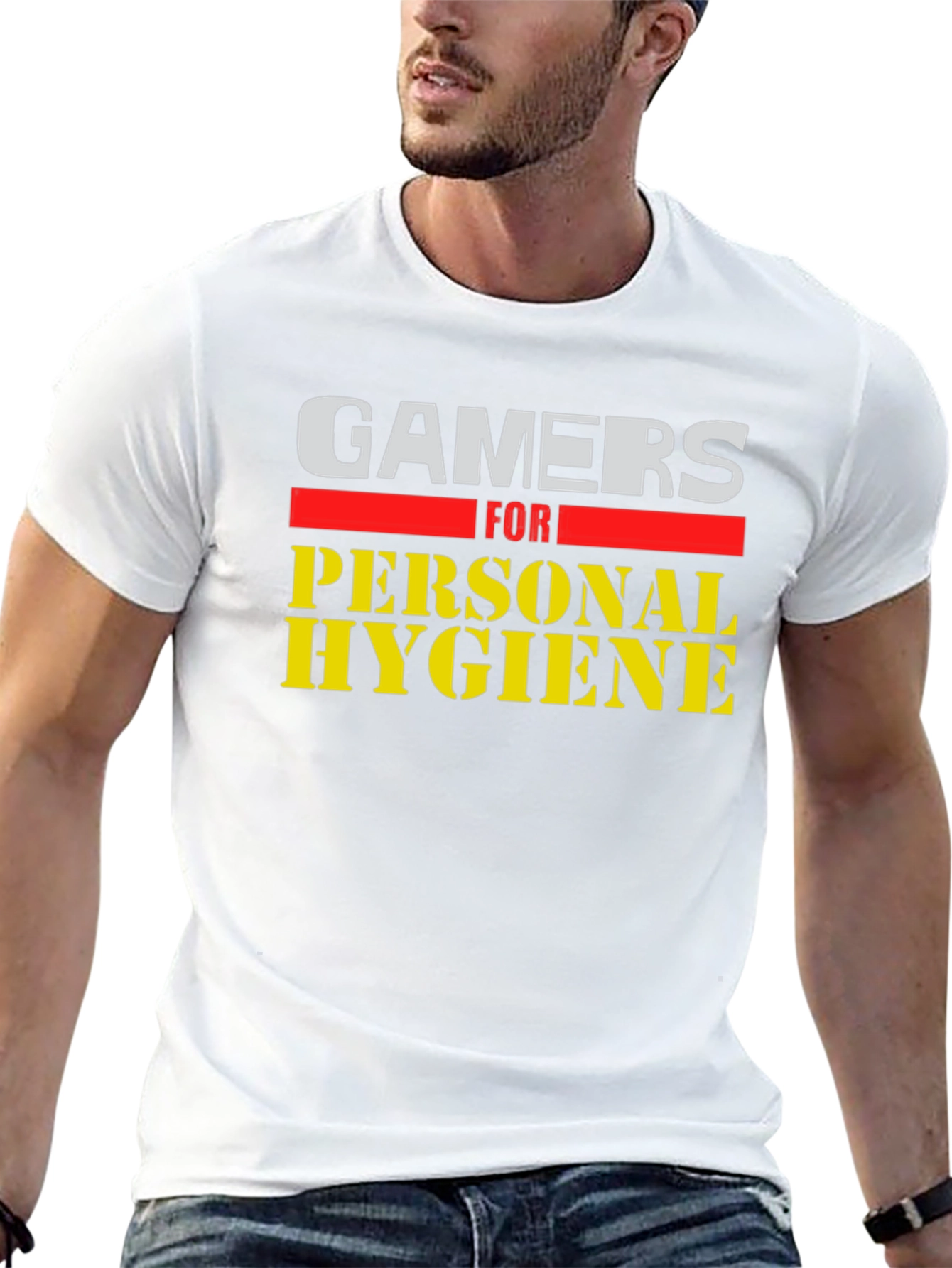 Gamers for Personal Hygiene T-Shirt - Black