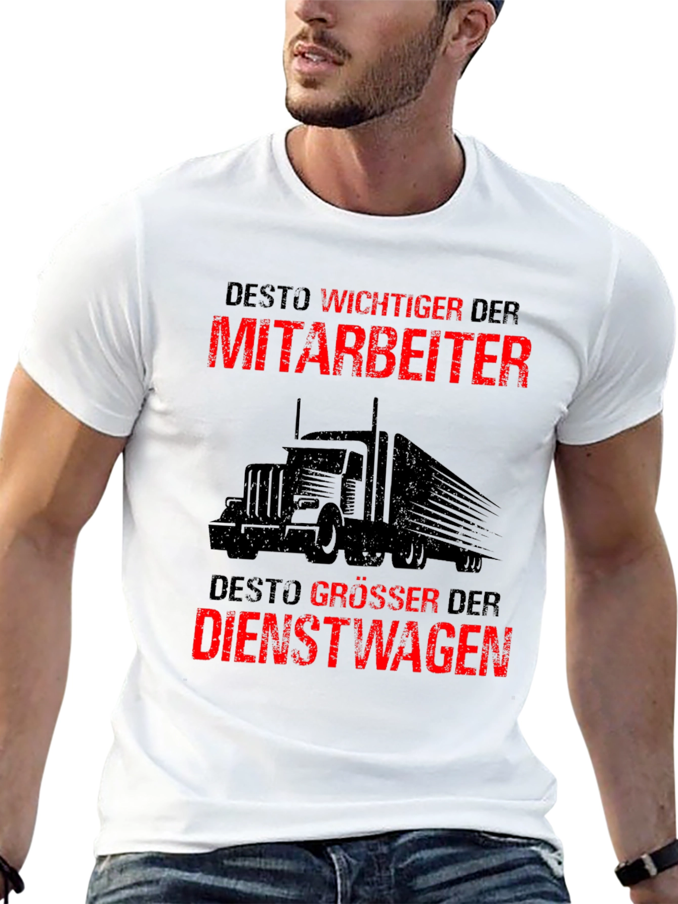 Trucker Humor T-Shirt - German Slogan