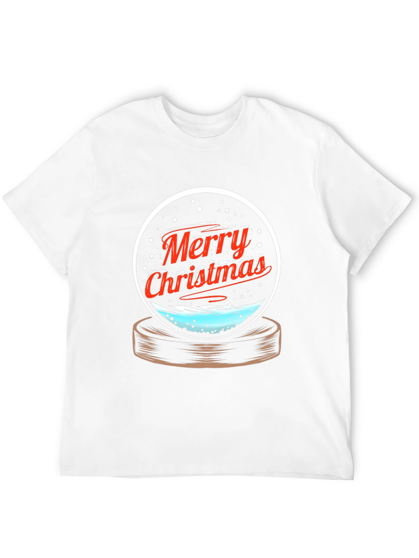 Merry Christmas Snow Globe T-Shirt