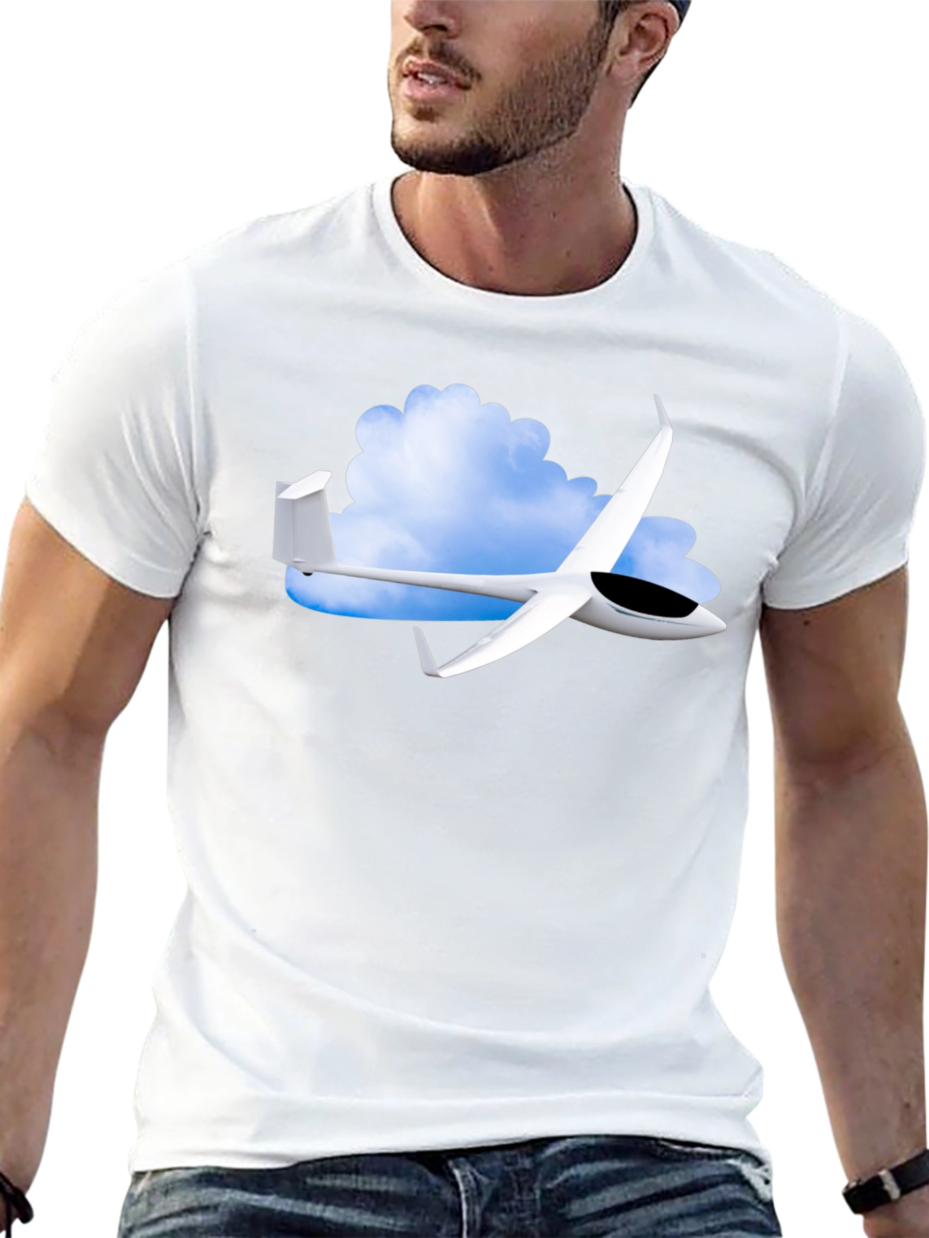 Glider Plane T-Shirt - Sky High Style