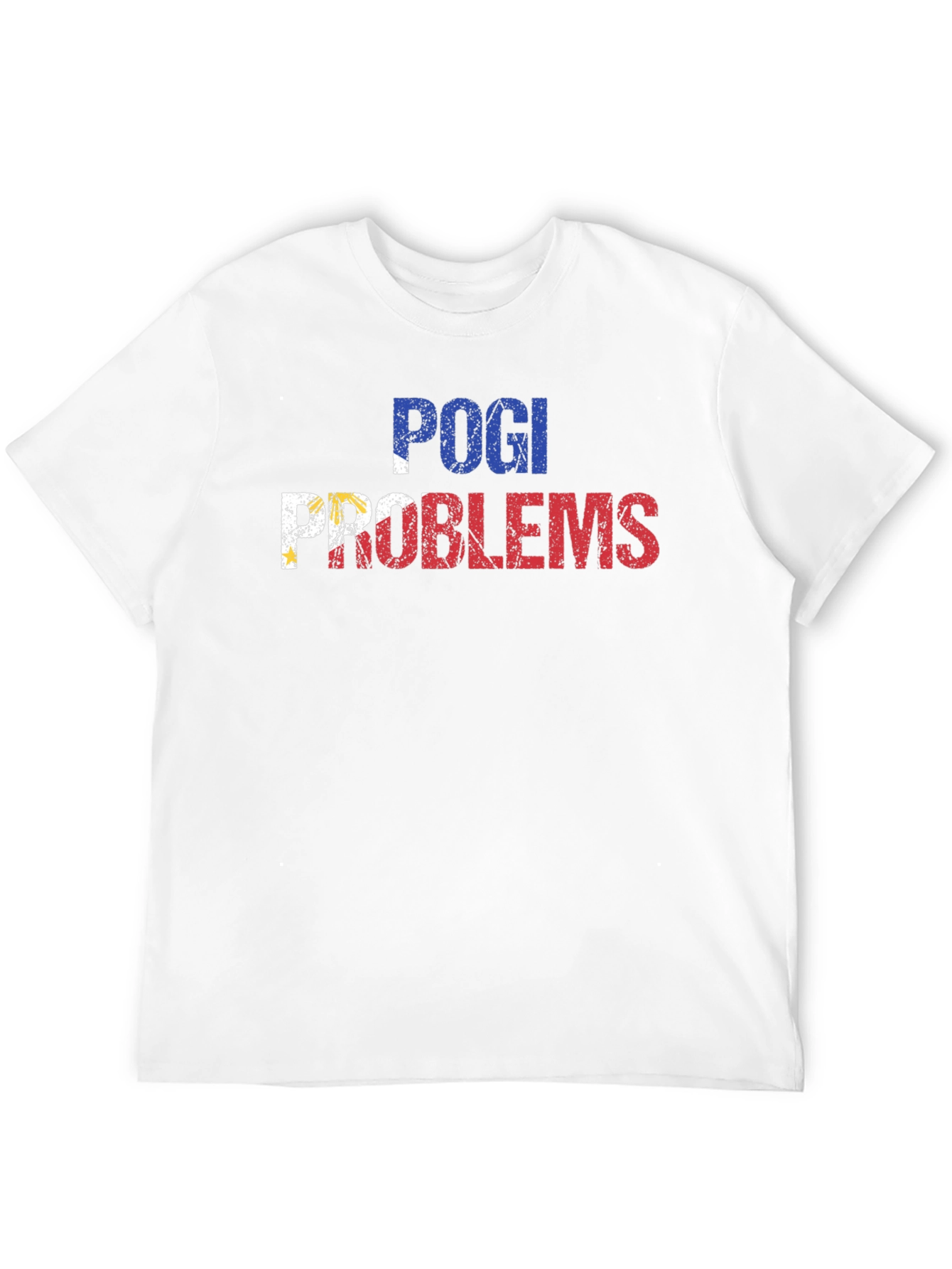 Pogi Problems Graphic Tee - Filipino Pride Shirt