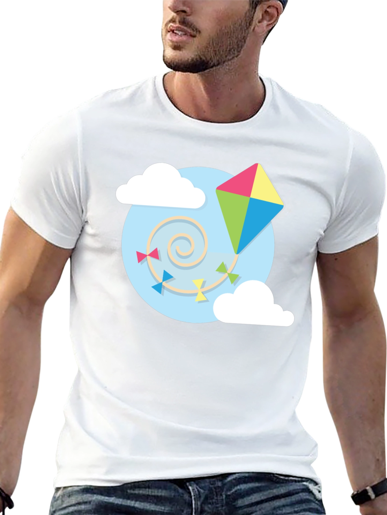 Kite Graphic Tee - Sky High Style!