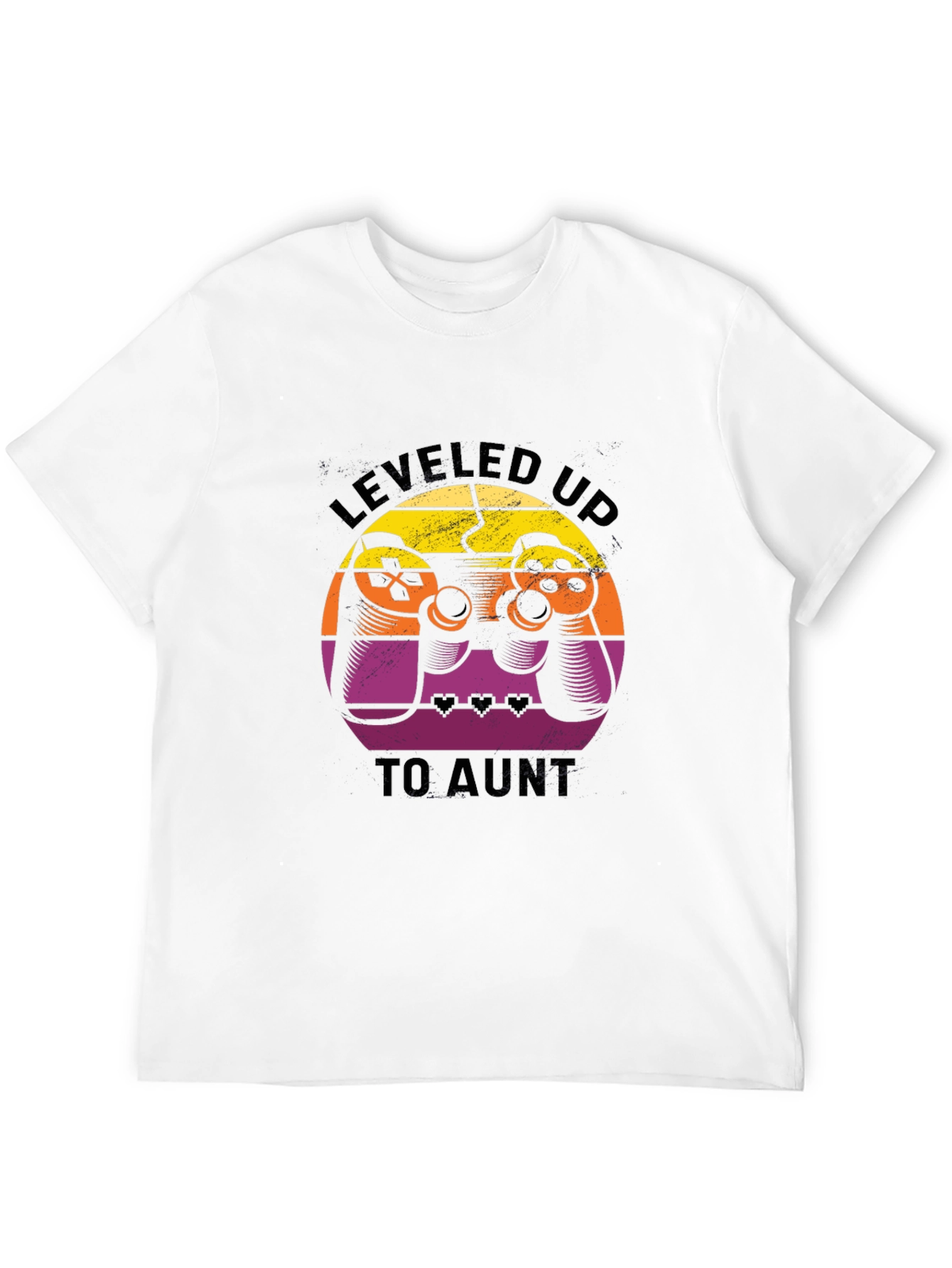 Leveled Up to Aunt Gamer T-Shirt