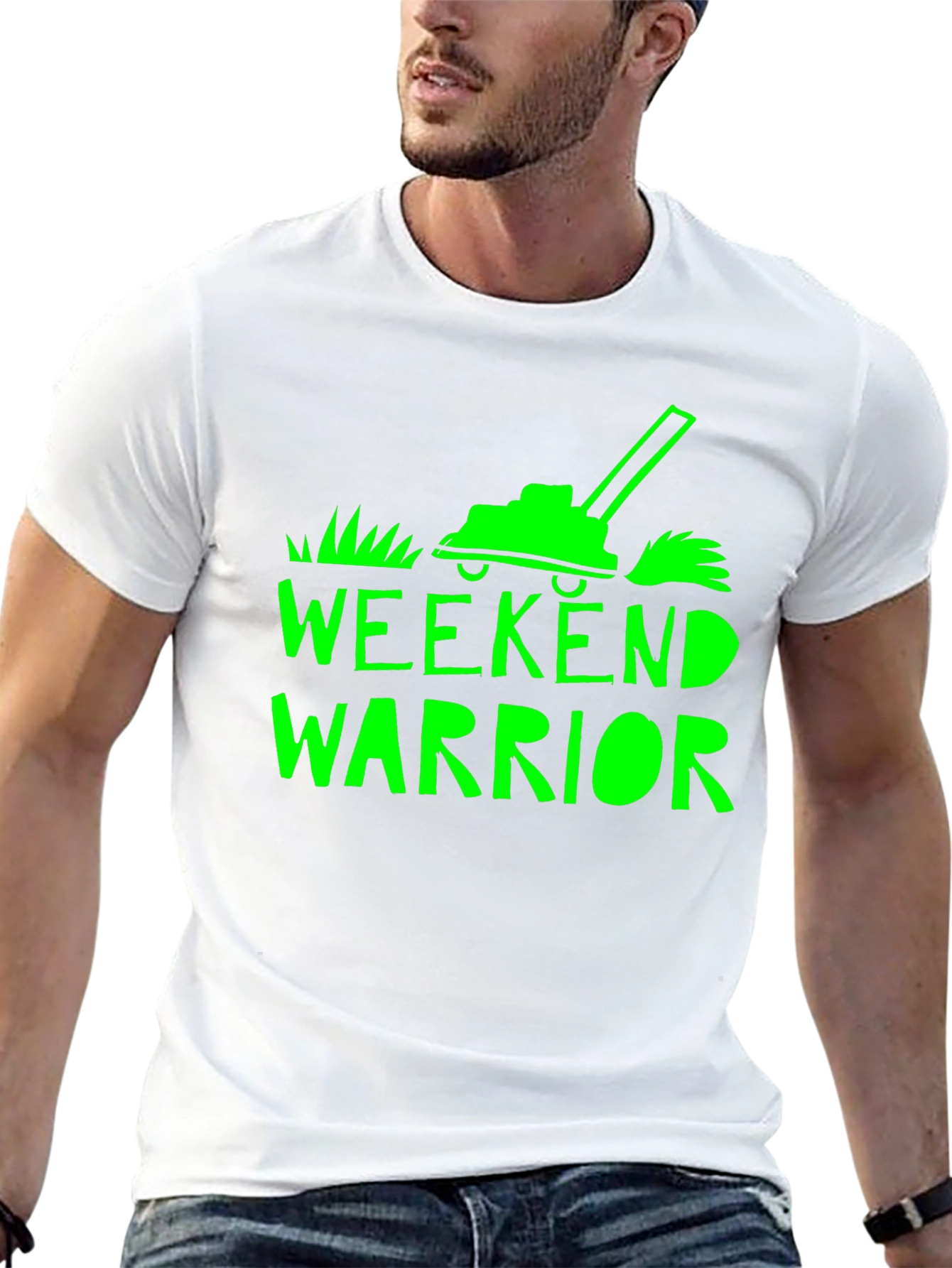 Weekend Warrior Graphic T-Shirt - Black