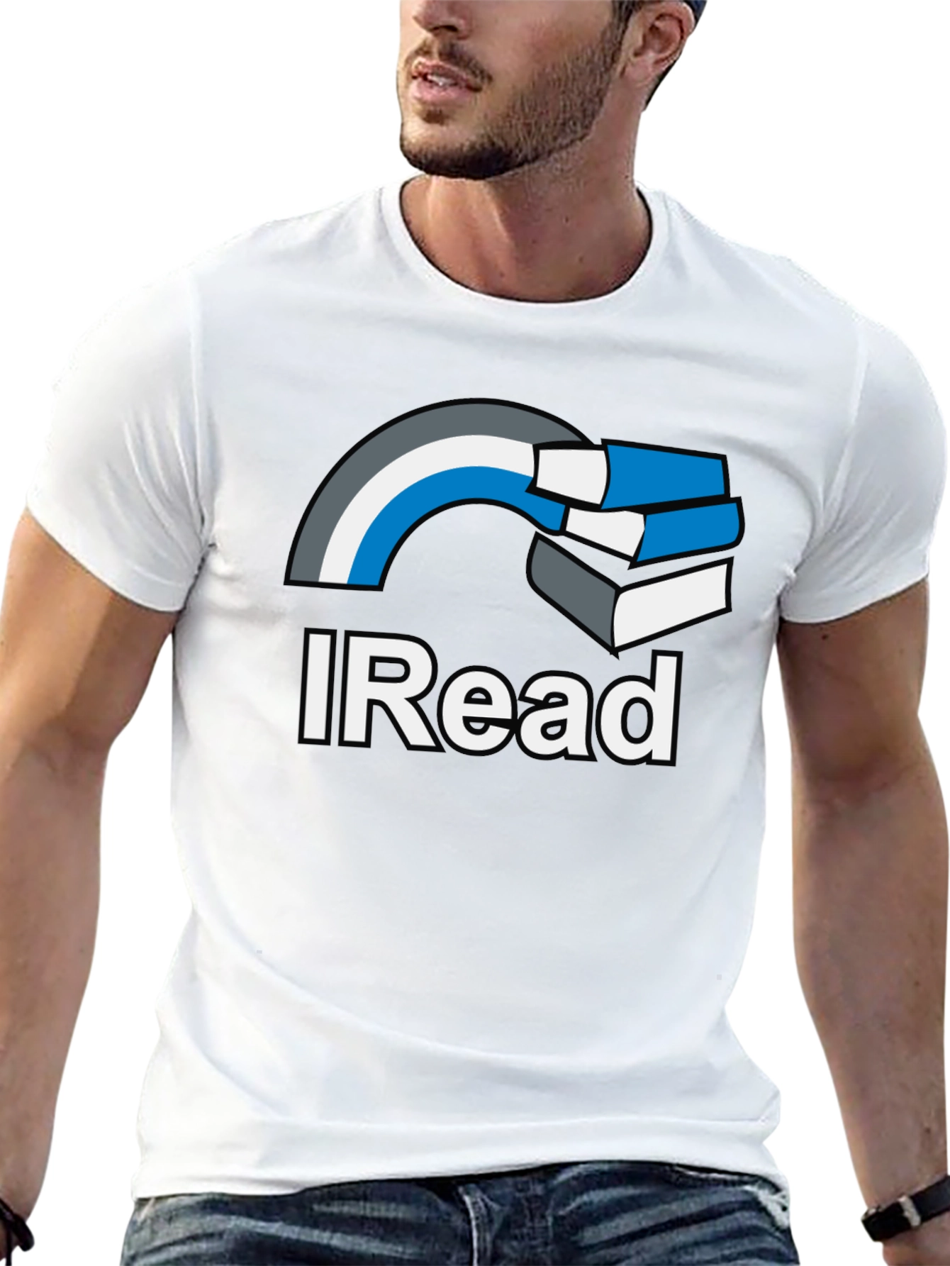 IRead T-Shirt - Book Lover Apparel
