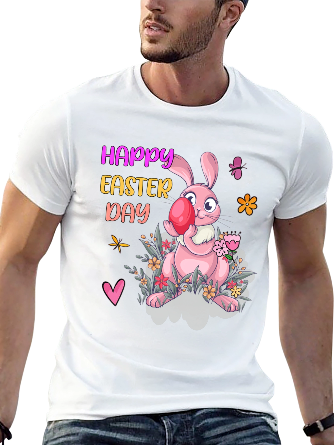 Happy Easter Day Bunny T-Shirt