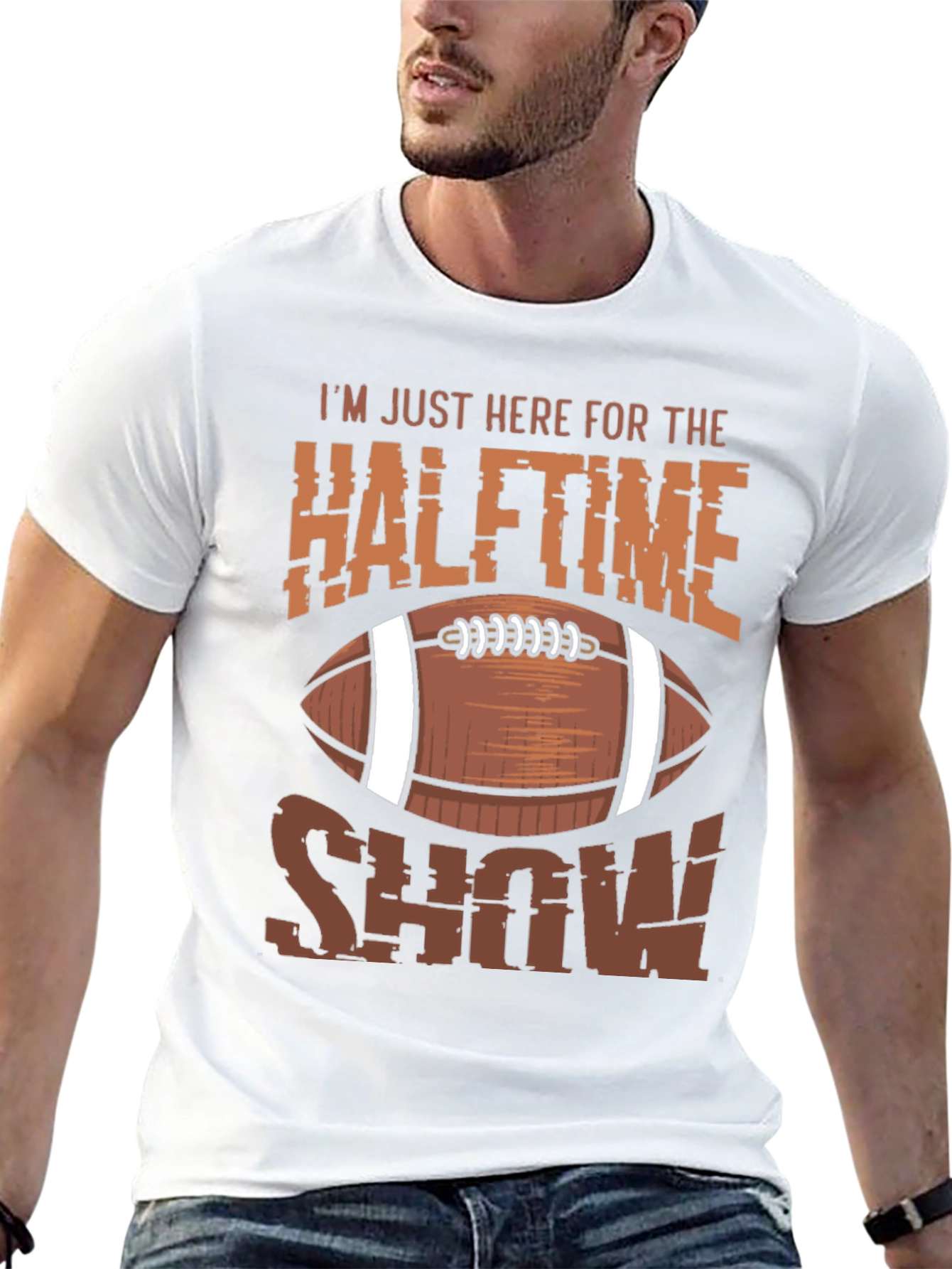 Halftime Show Football T-Shirt