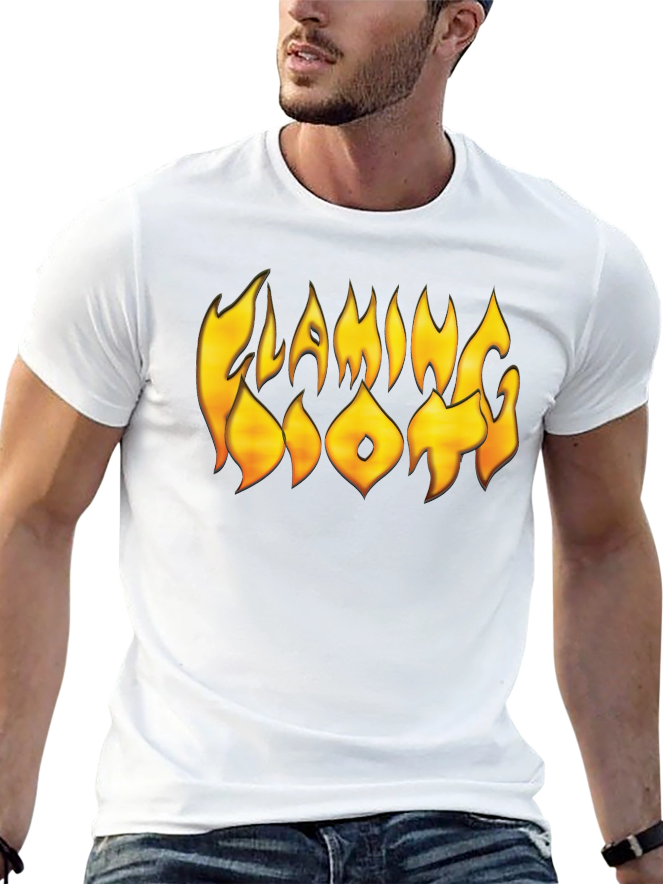 Flaming Lips Black T-Shirt - Iconic Band Tee