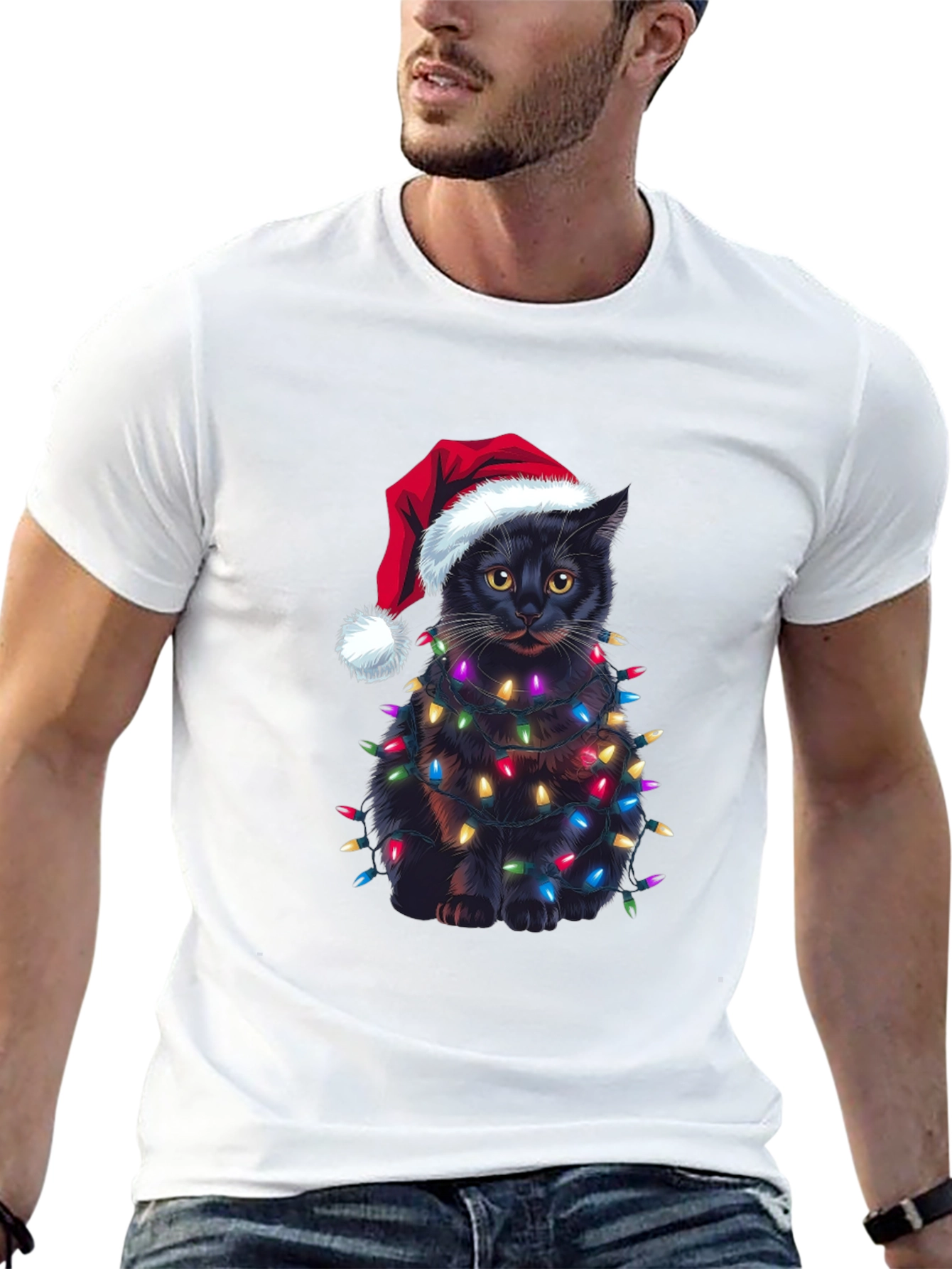 Christmas Cat T-Shirt