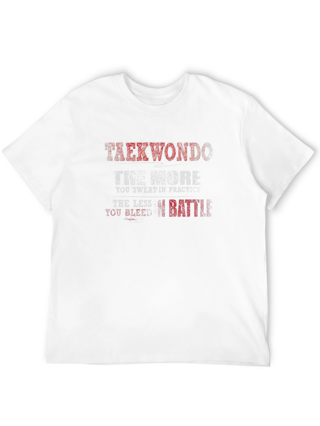 Taekwondo Practice Black T-Shirt