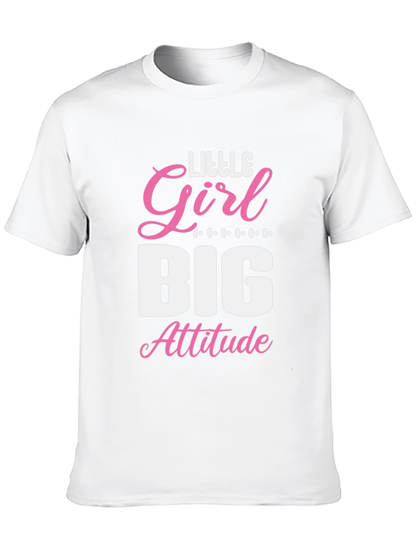 Little Girl Big Attitude Graphic Tee