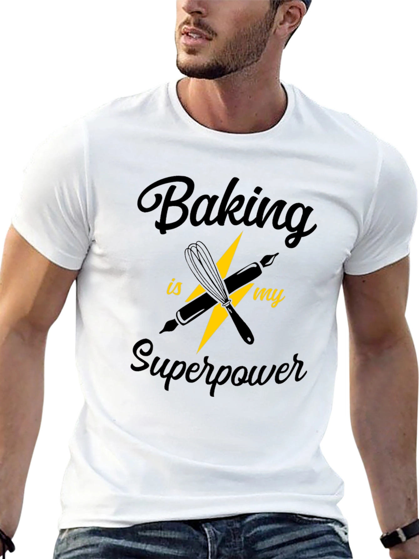 Baking is My Superpower Graphic Tee