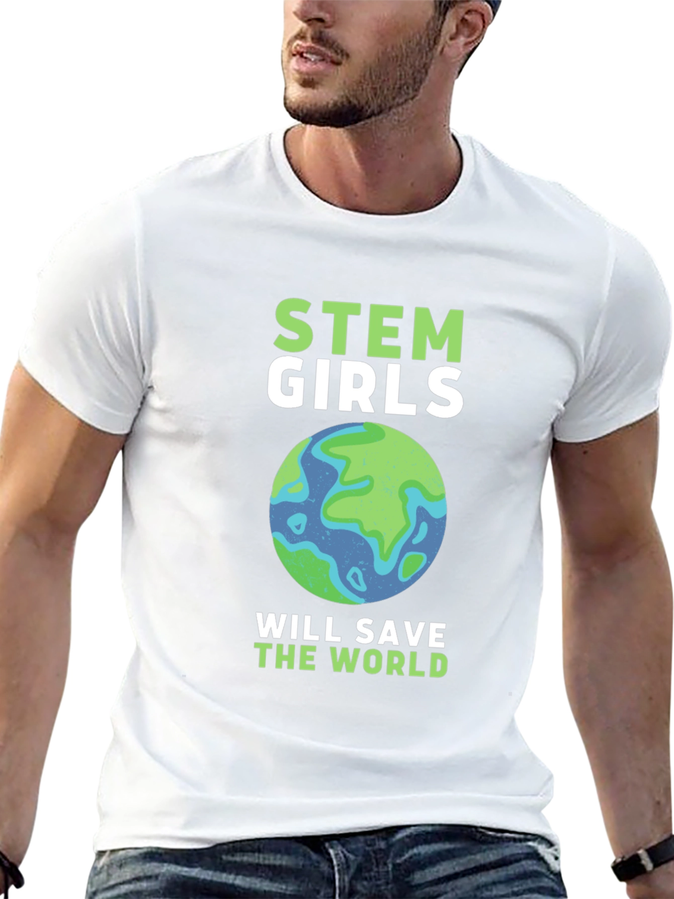 STEM Girls Save the World T-Shirt
