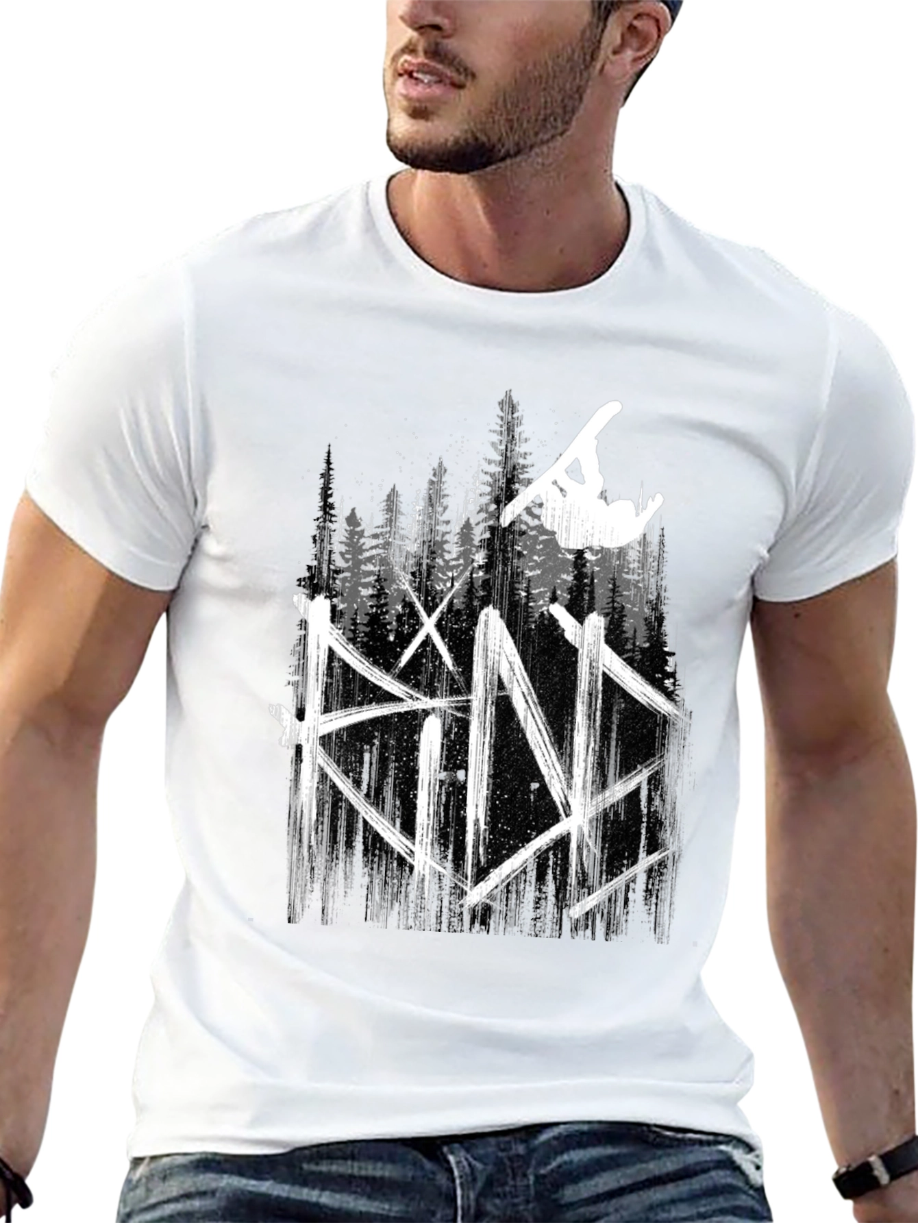 Ride Graphic Tee - Snowboarder T-Shirt