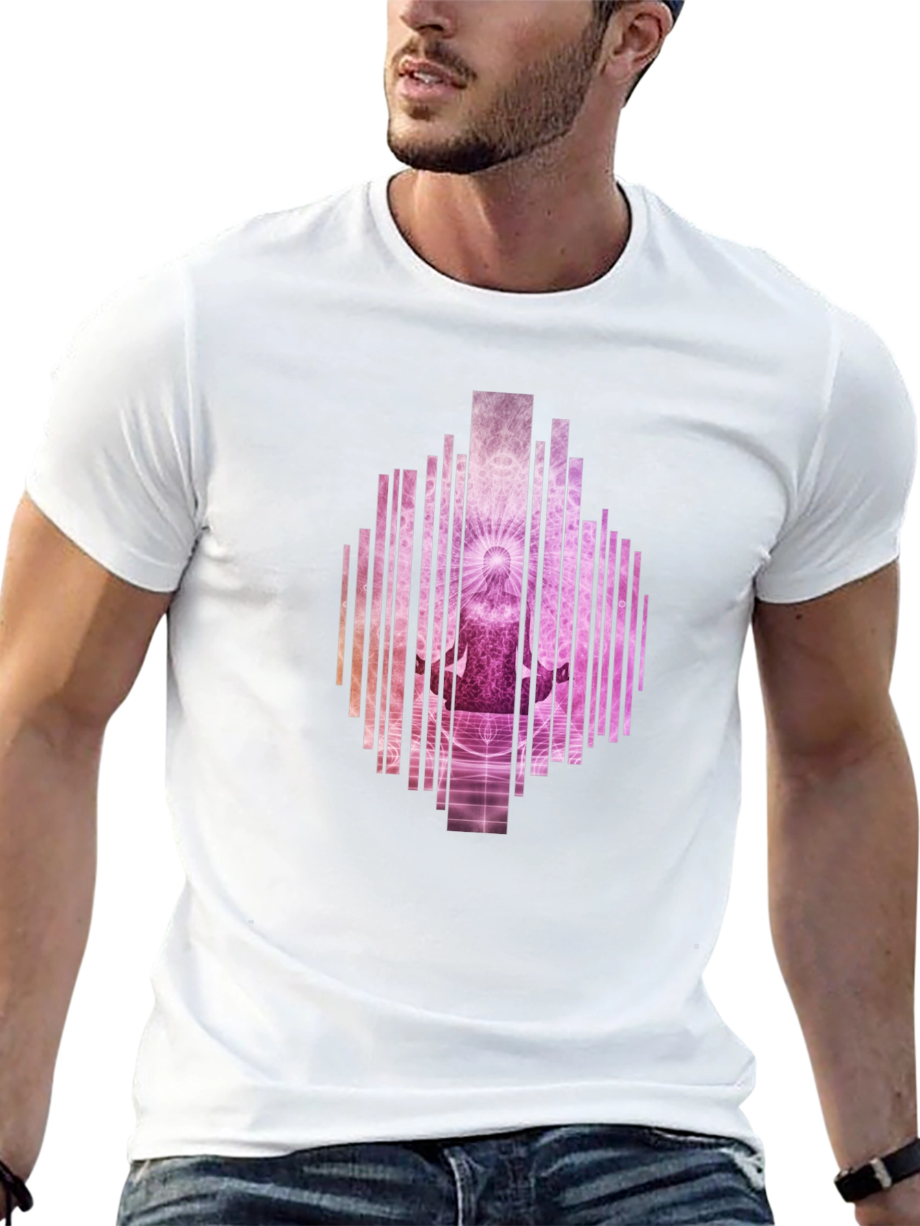 Zen Meditation Black T-Shirt
