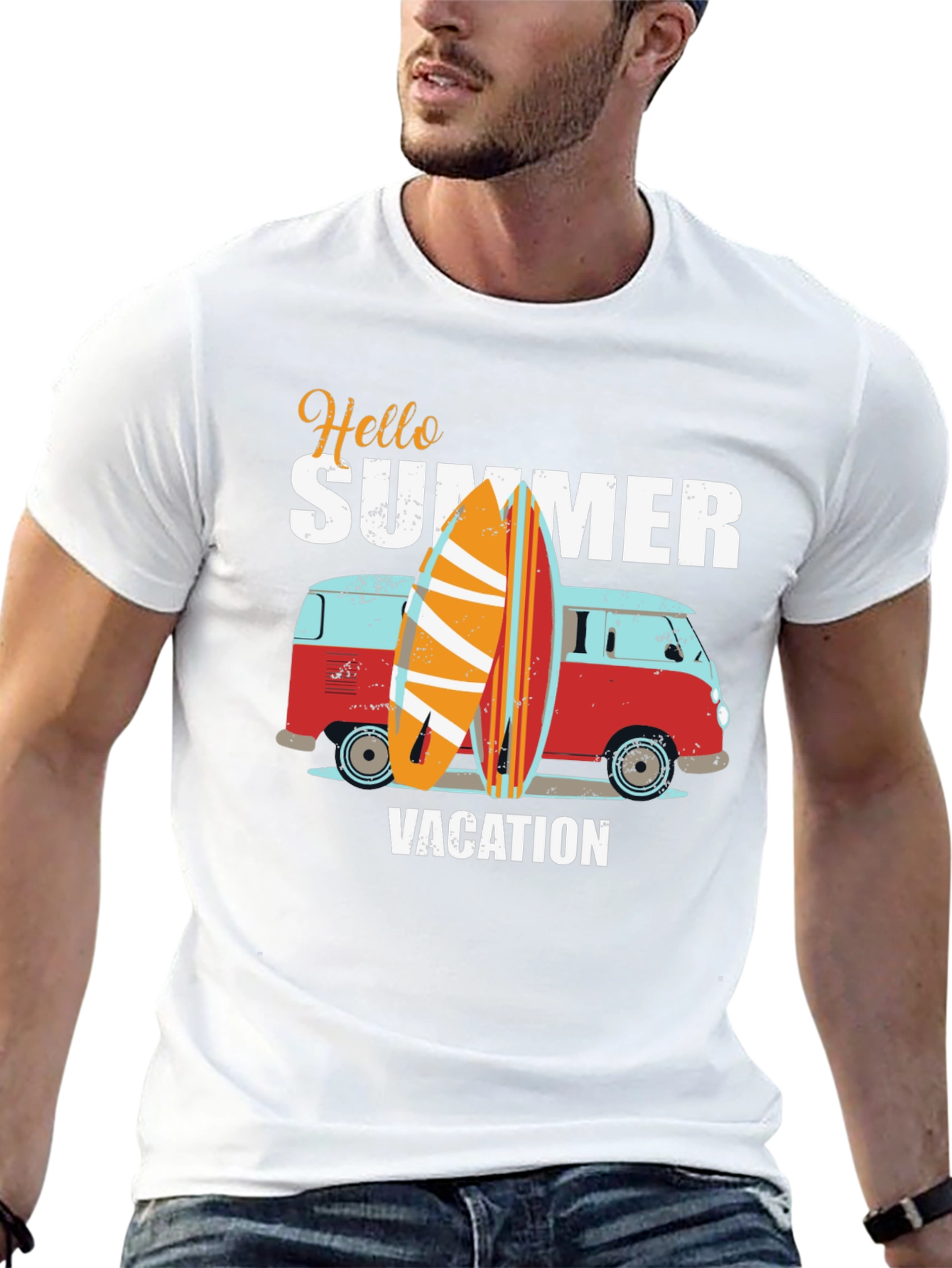 Hello Summer Vacation Tee