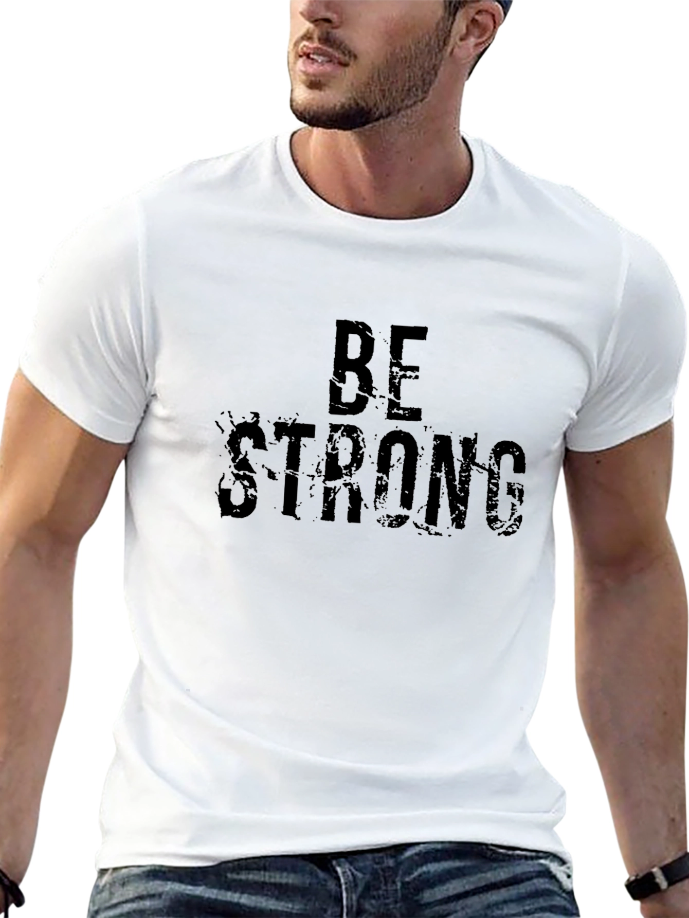 Be Strong Black T-Shirt