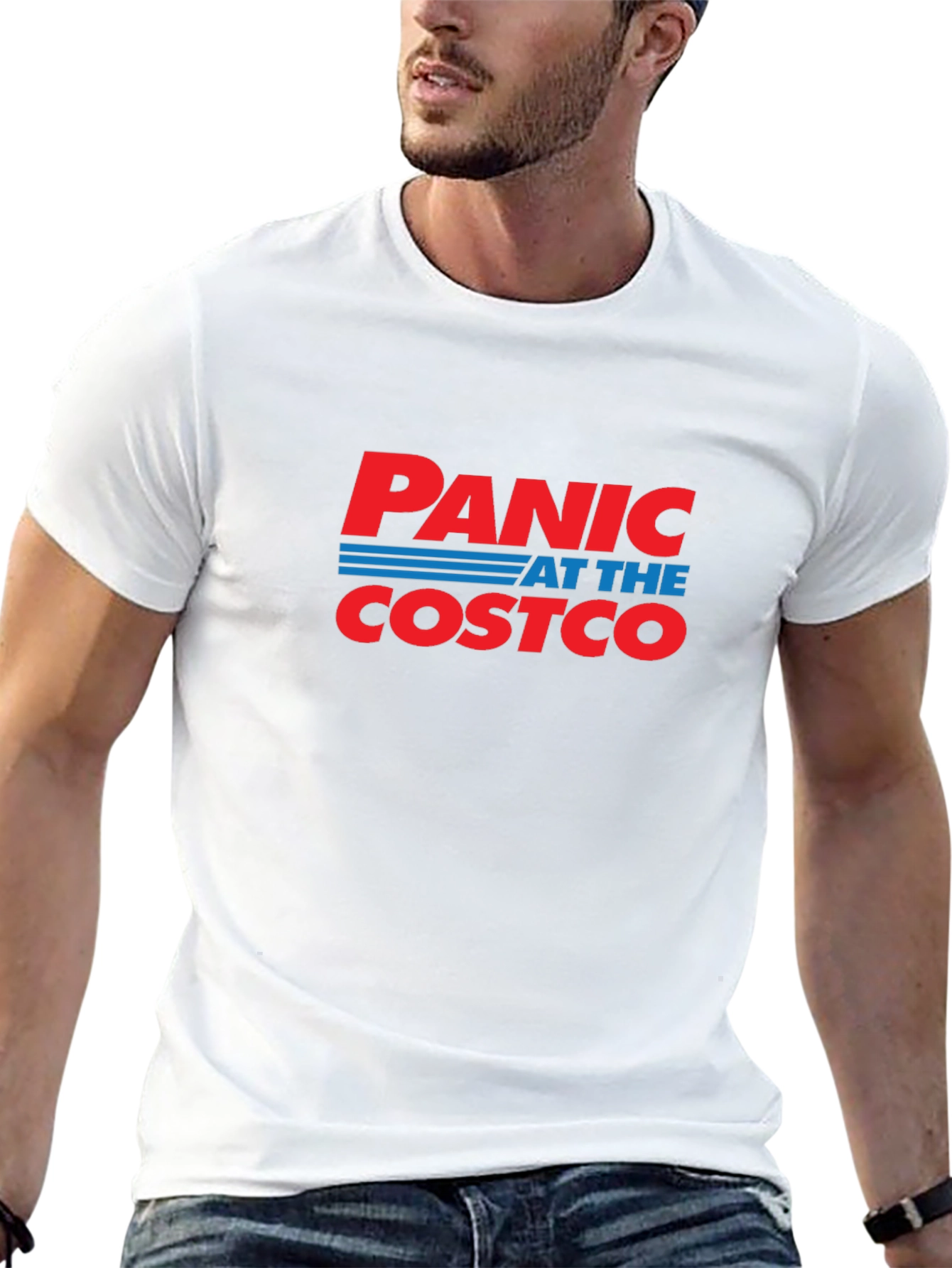 Panic at The Costco T-Shirt - Novelty Tee
