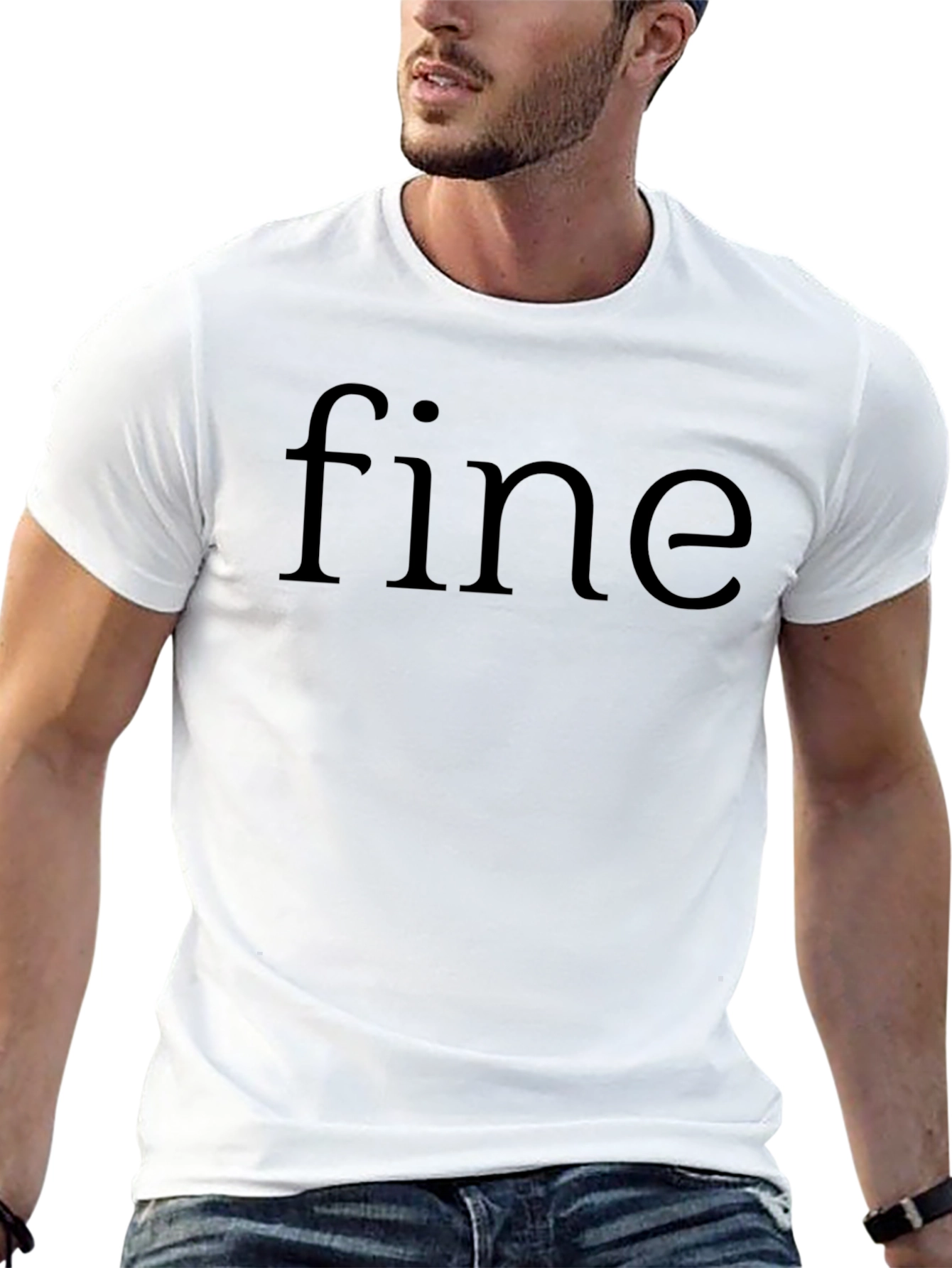 Fine T-Shirt - Minimalist Design