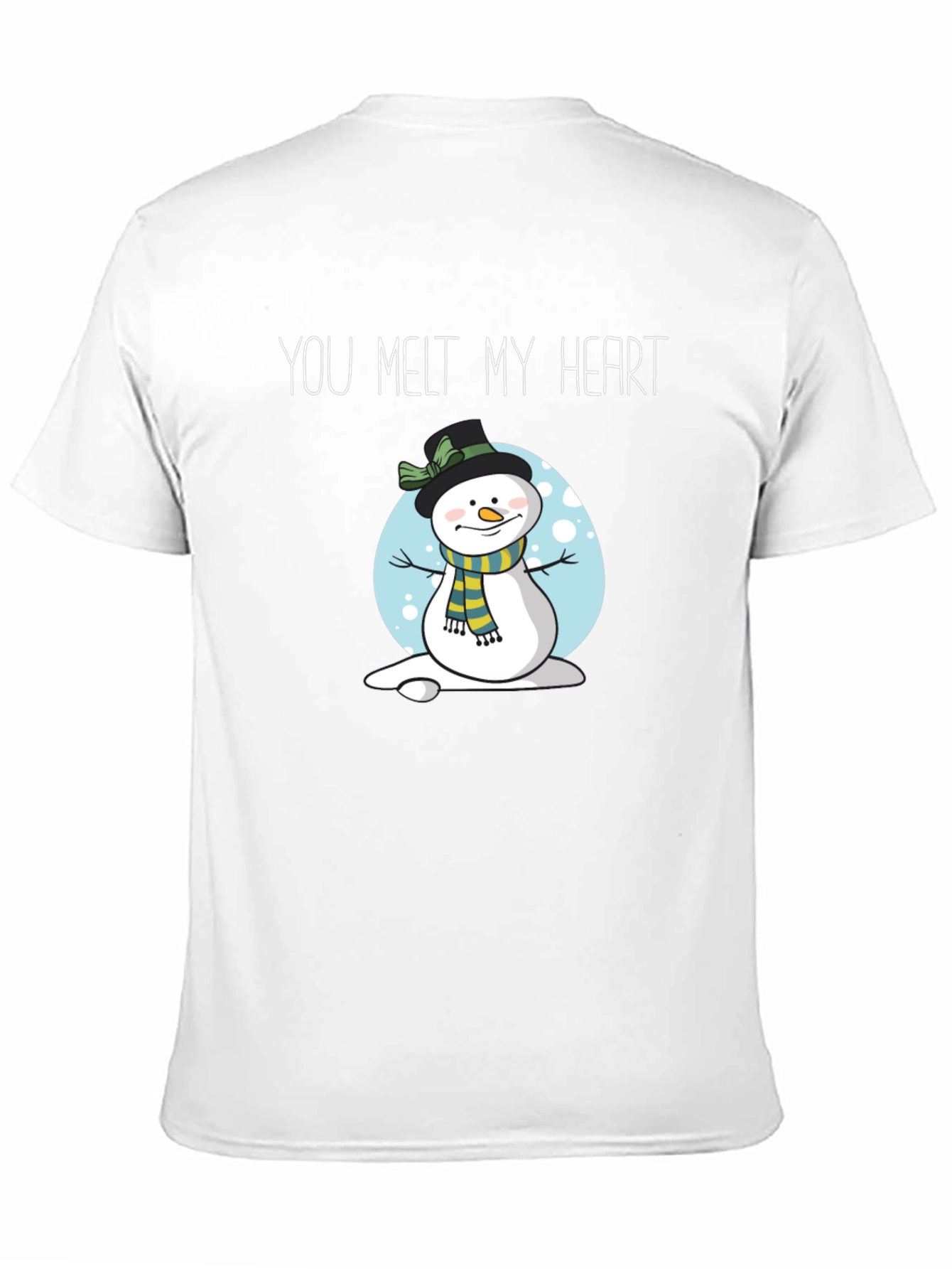 You Melt My Heart Snowman Graphic Tee