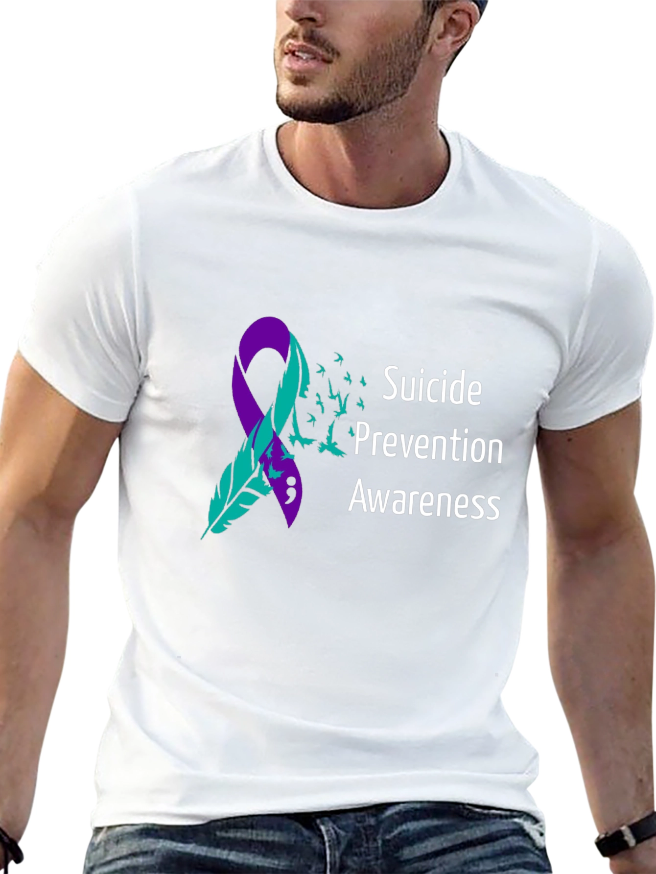 Suicide Prevention Awareness Graphic Tee