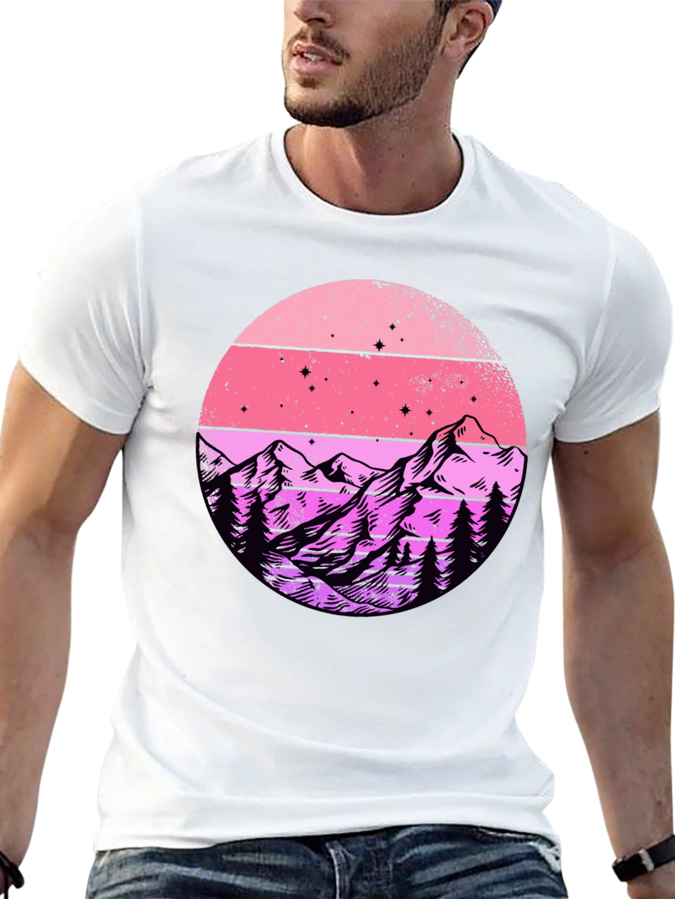 Sunset Mountain Graphic Tee