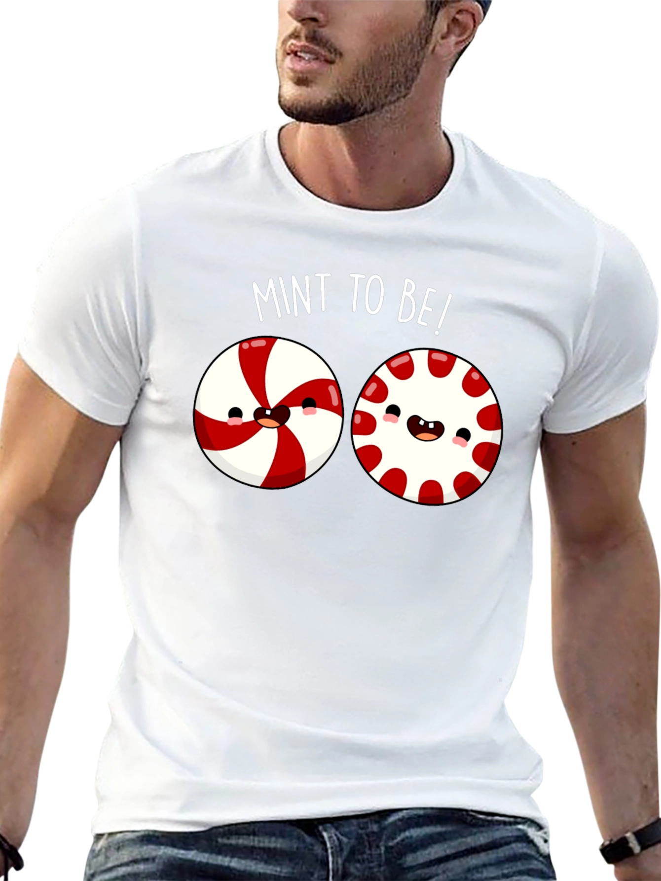 Mint to Be Graphic Tee - Candy Couple T-Shirt