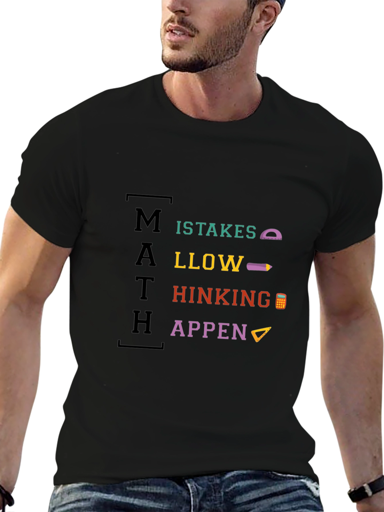 Math Makes Thinking Happen T-Shirt