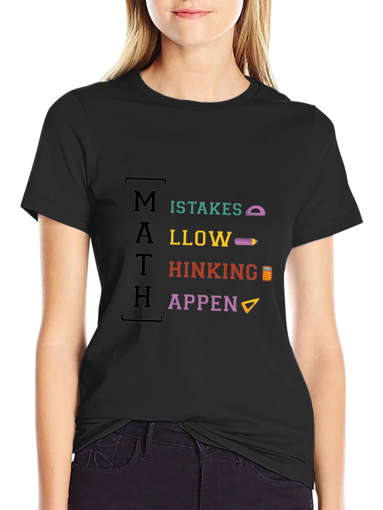 Math Makes Thinking Happen T-Shirt
