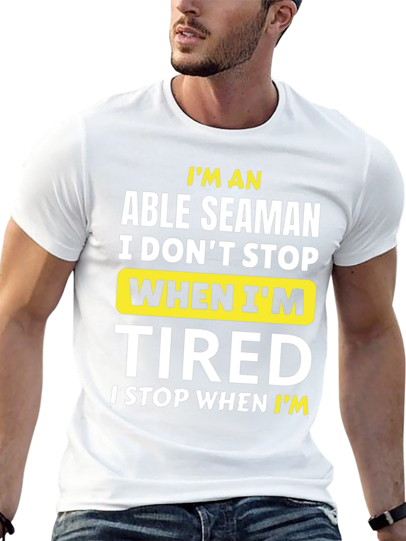 Able Seaman T-Shirt - Funny Seafarer Gift