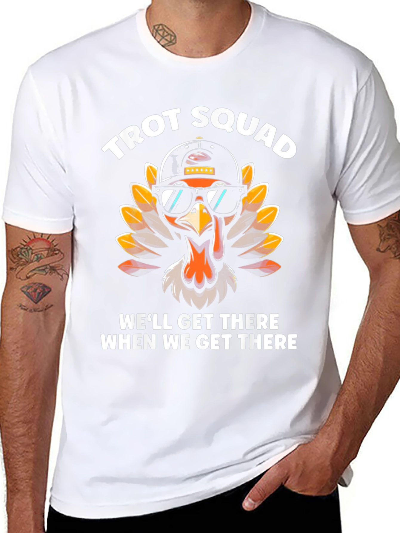 Trot Squad Turkey Graphic Tee