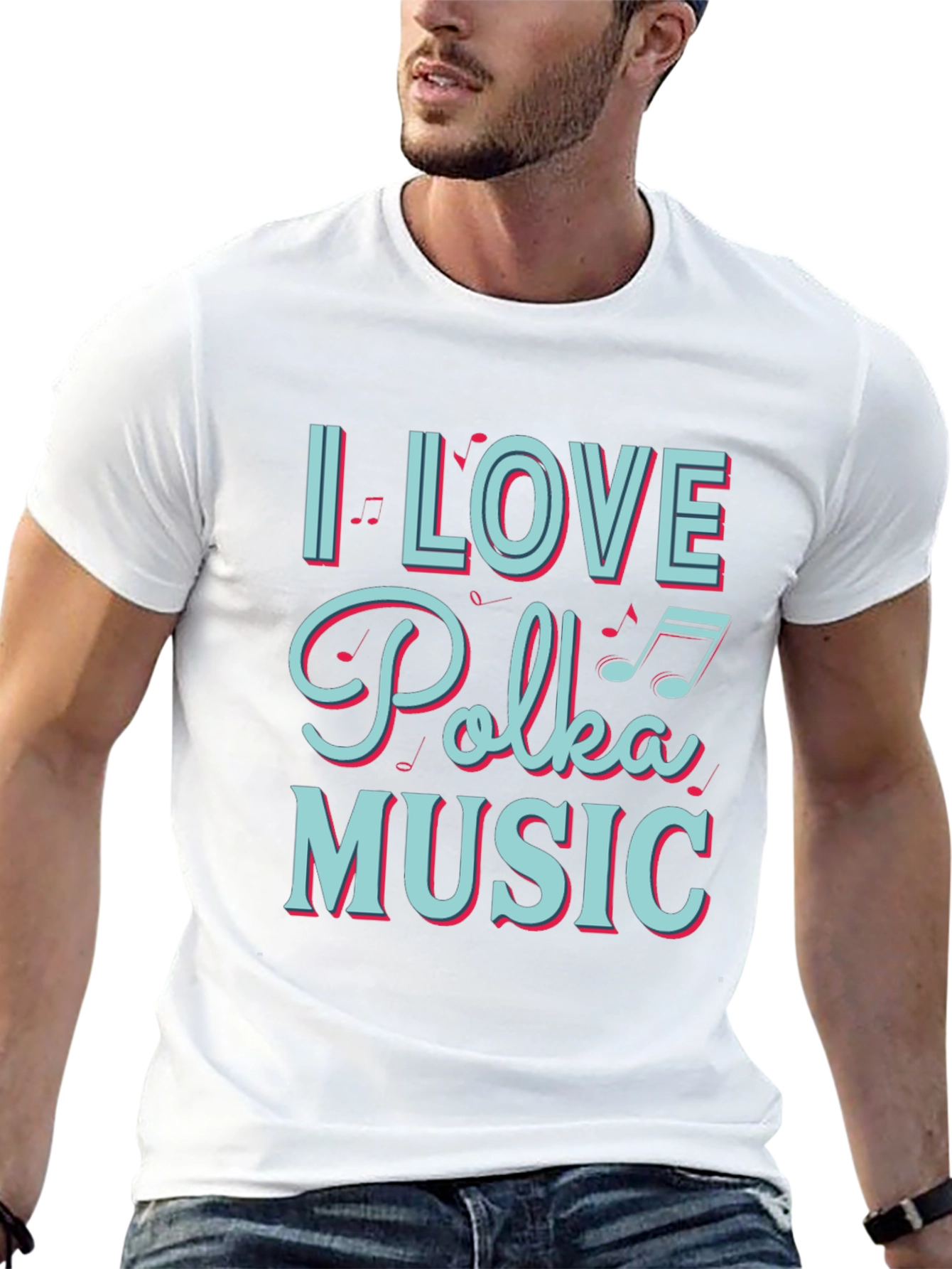 I Love Polka Music T-Shirt