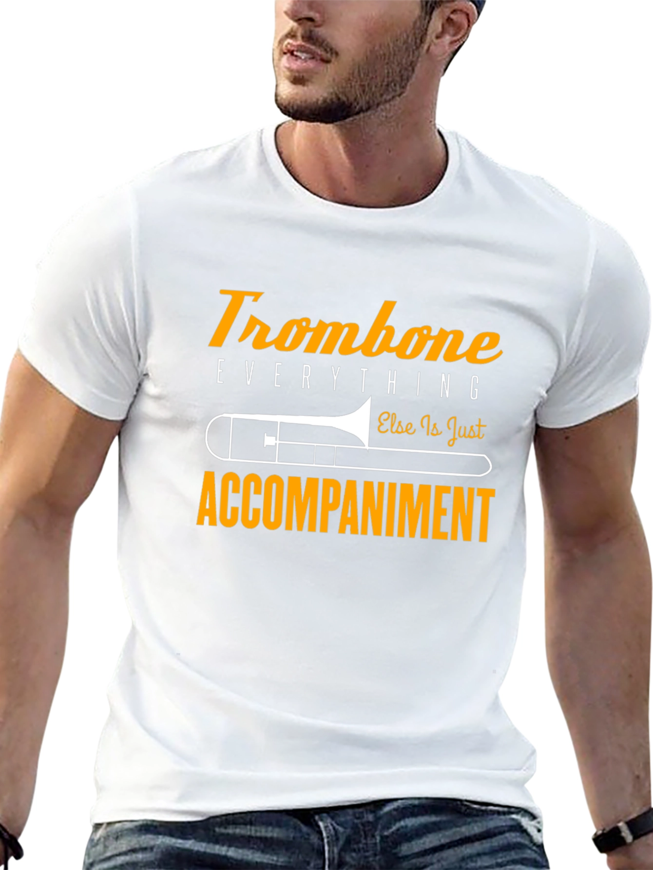 Trombone Accompaniment Graphic Tee
