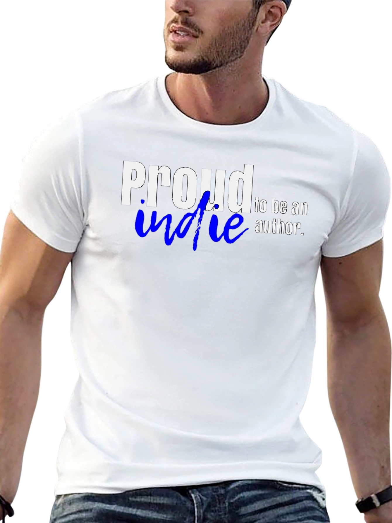 Proud Indie Author Graphic T-Shirt