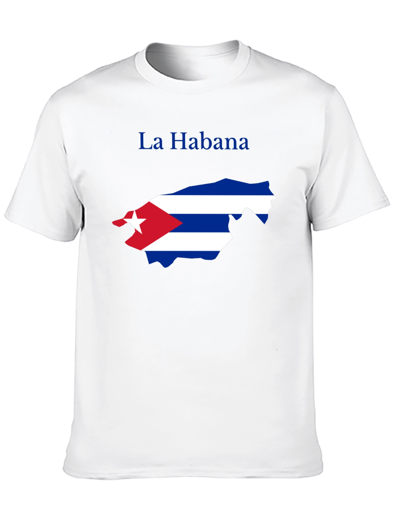 La Habana Cuba Flag T-Shirt