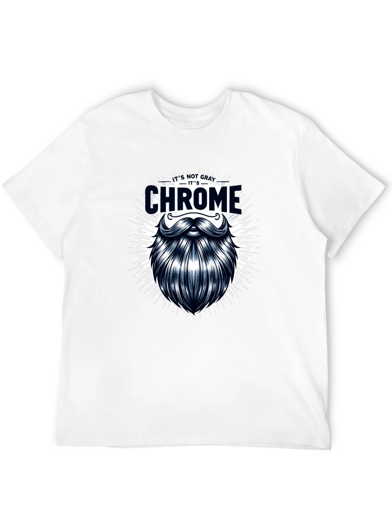 Chrome Beard Graphic T-Shirt
