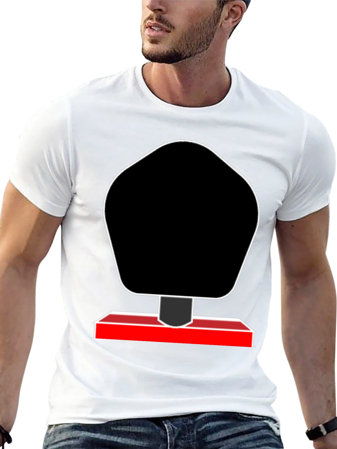 Abstract Graphic Tee - Modern Streetwear Style