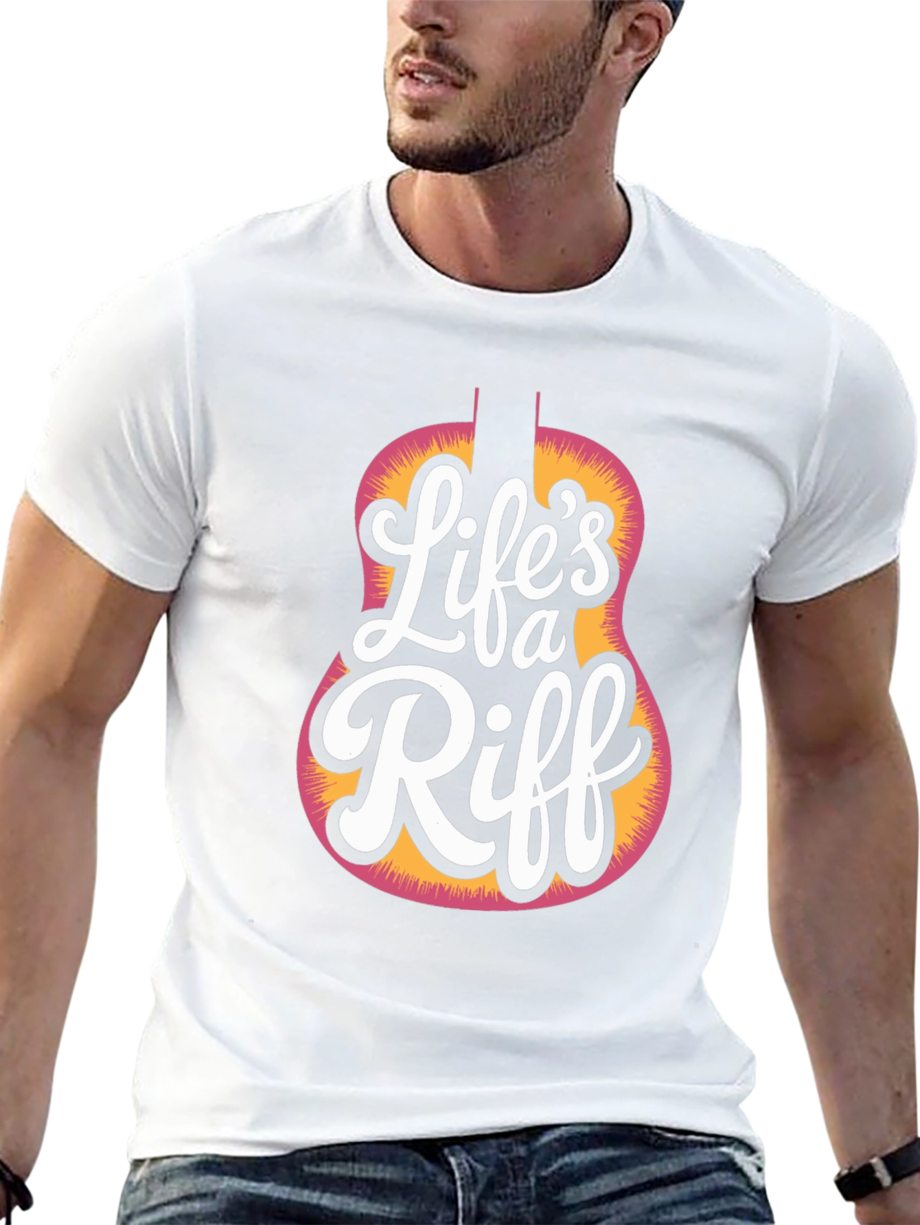 Lifes a Riff Graphic T-Shirt