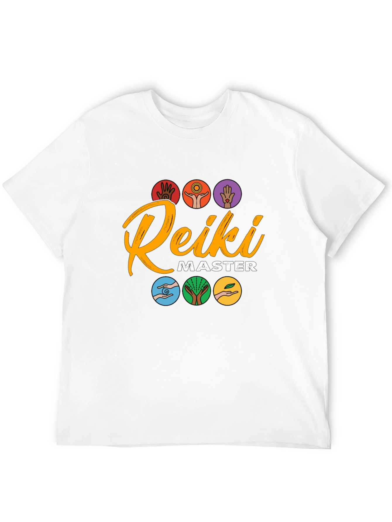 Reiki Master Graphic T-Shirt - Spiritual Healing Design