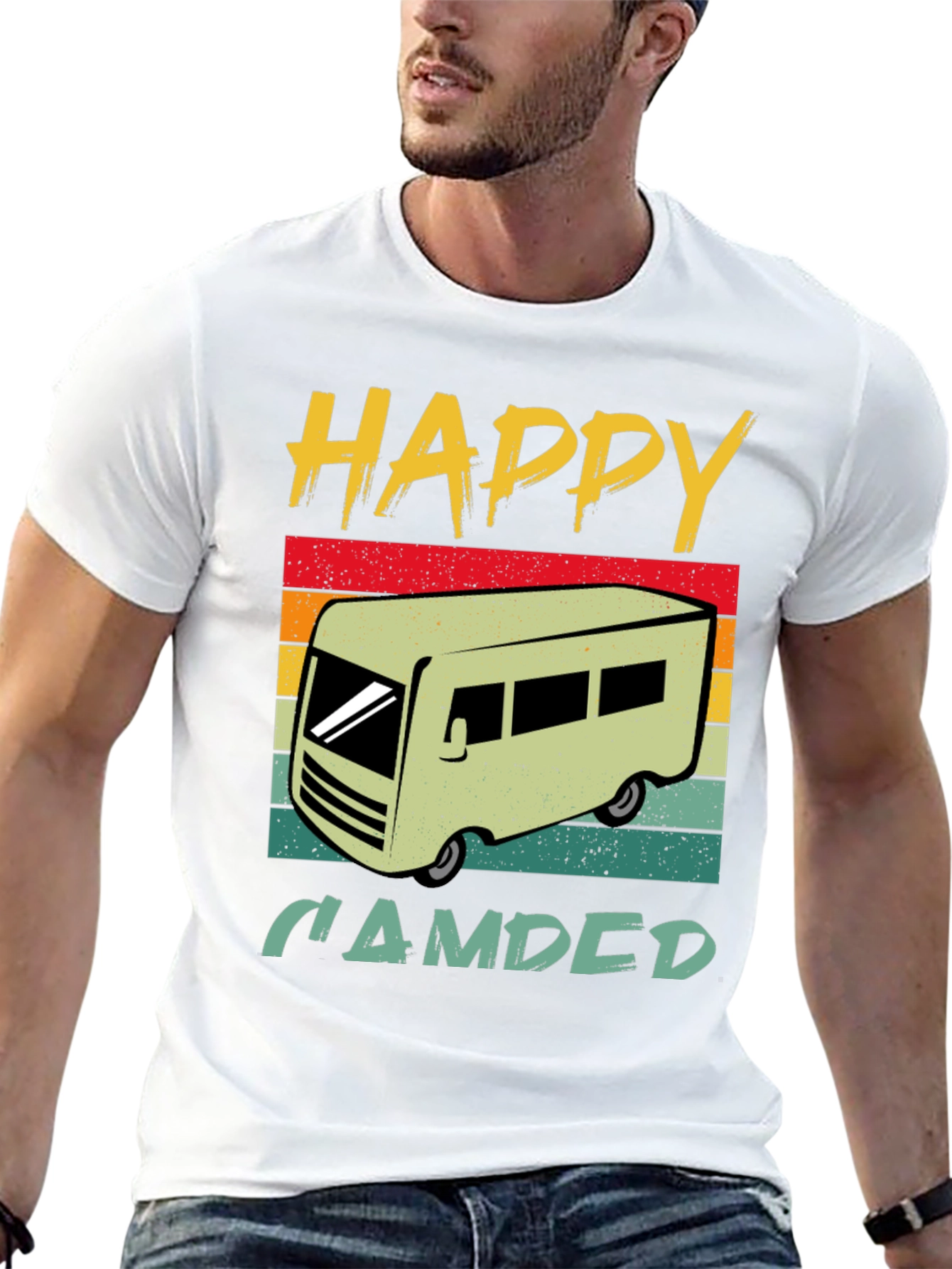 Happy Camper Graphic T-Shirt