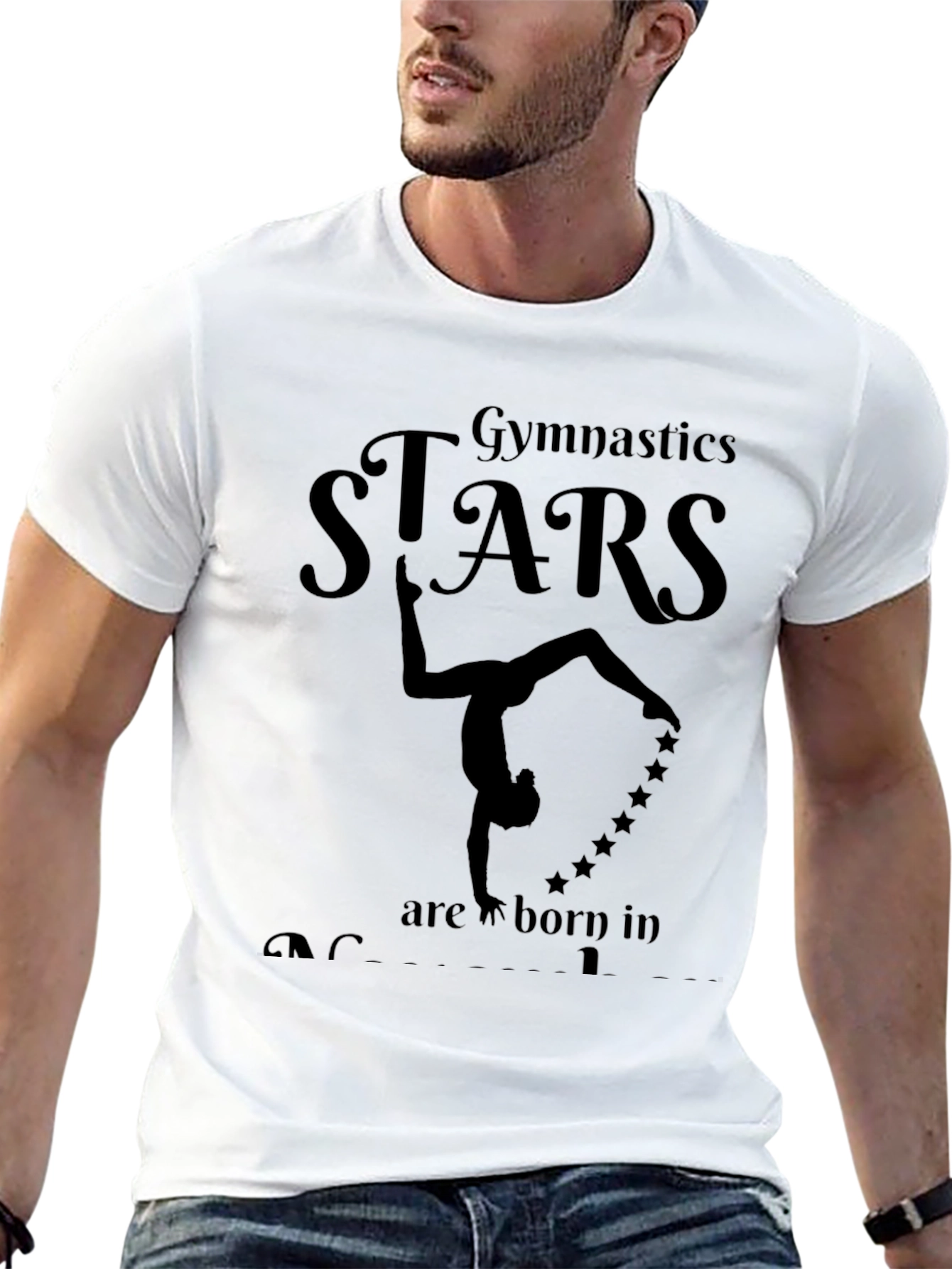 Gymnastics Stars Birthday Month T-Shirt
