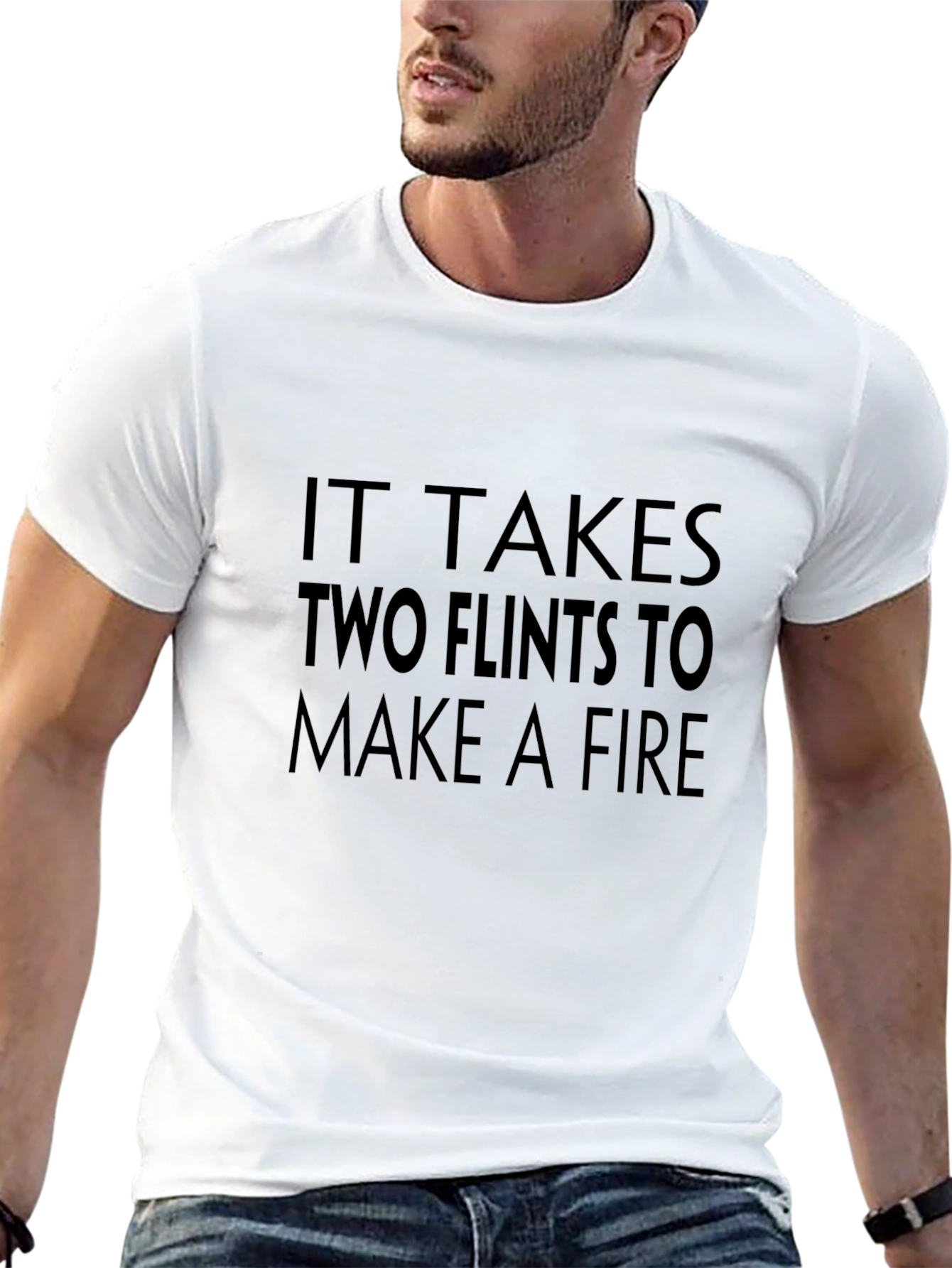 It Takes Two Flints T-Shirt - Black