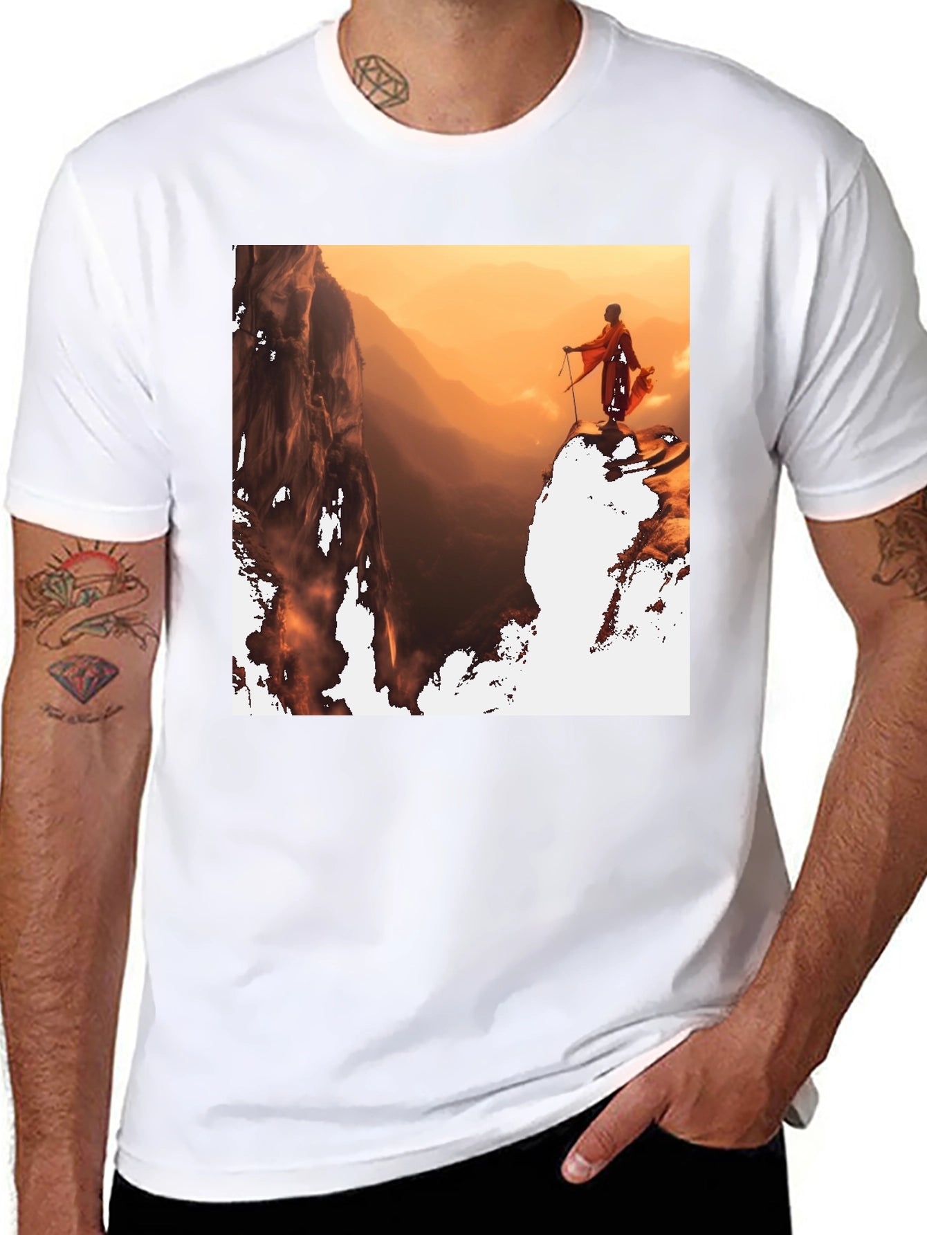 Mountain Monk Graphic Tee