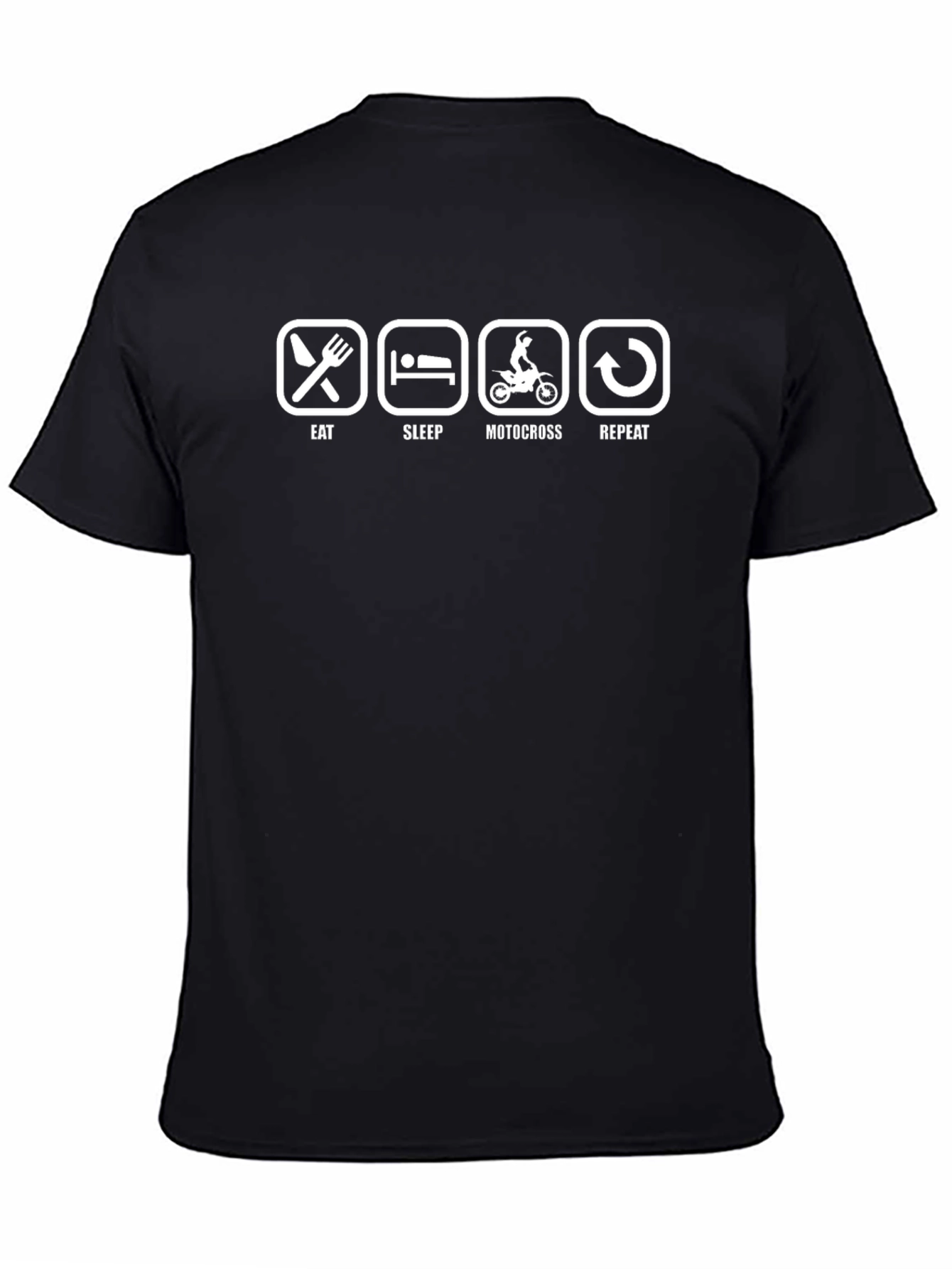 Eat Sleep Motocross Repeat T-Shirt