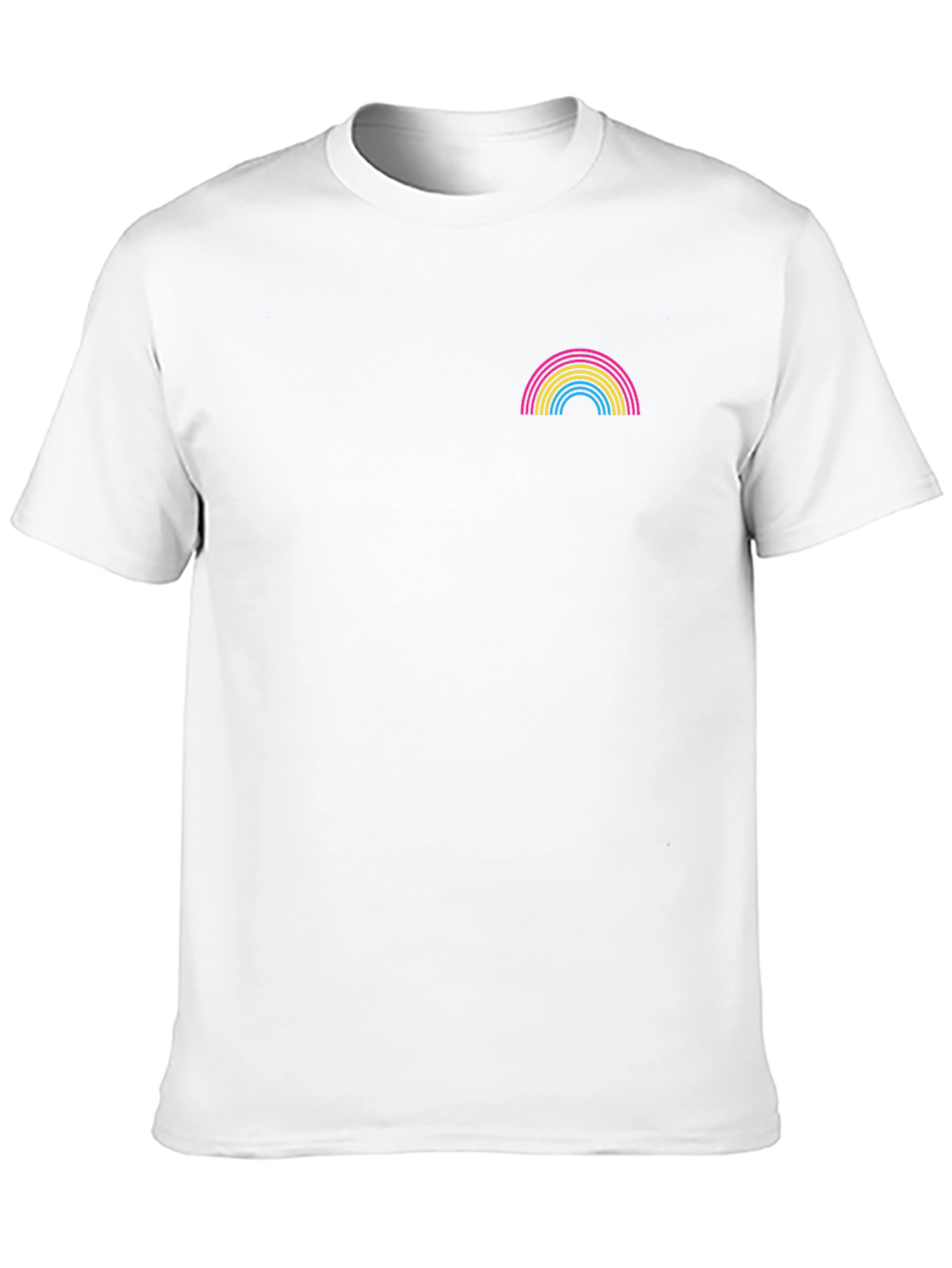 Rainbow Pride T-Shirt - Black Cotton Blend