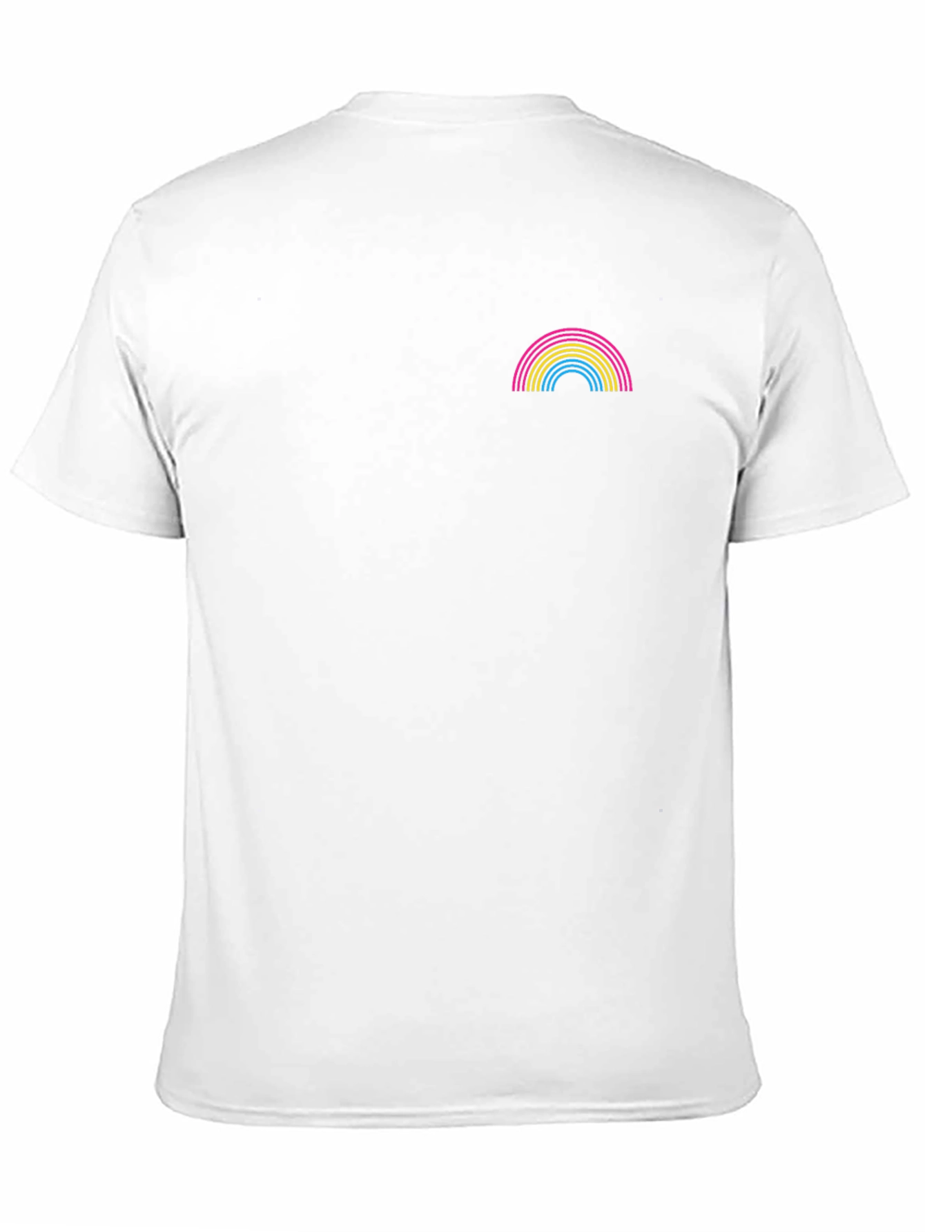 Rainbow Pride T-Shirt - Black Cotton Blend