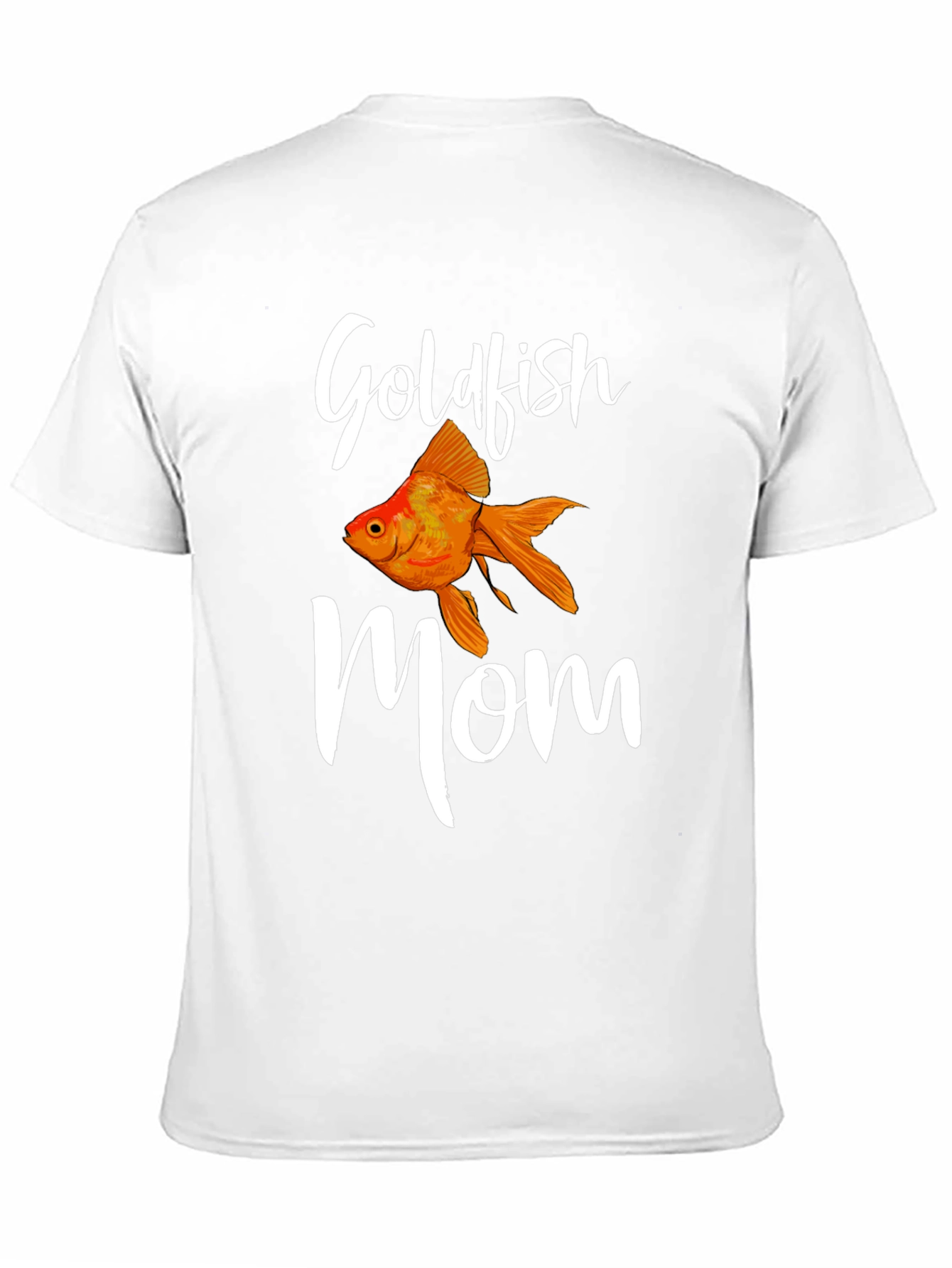 Goldfish Mom Black T-Shirt