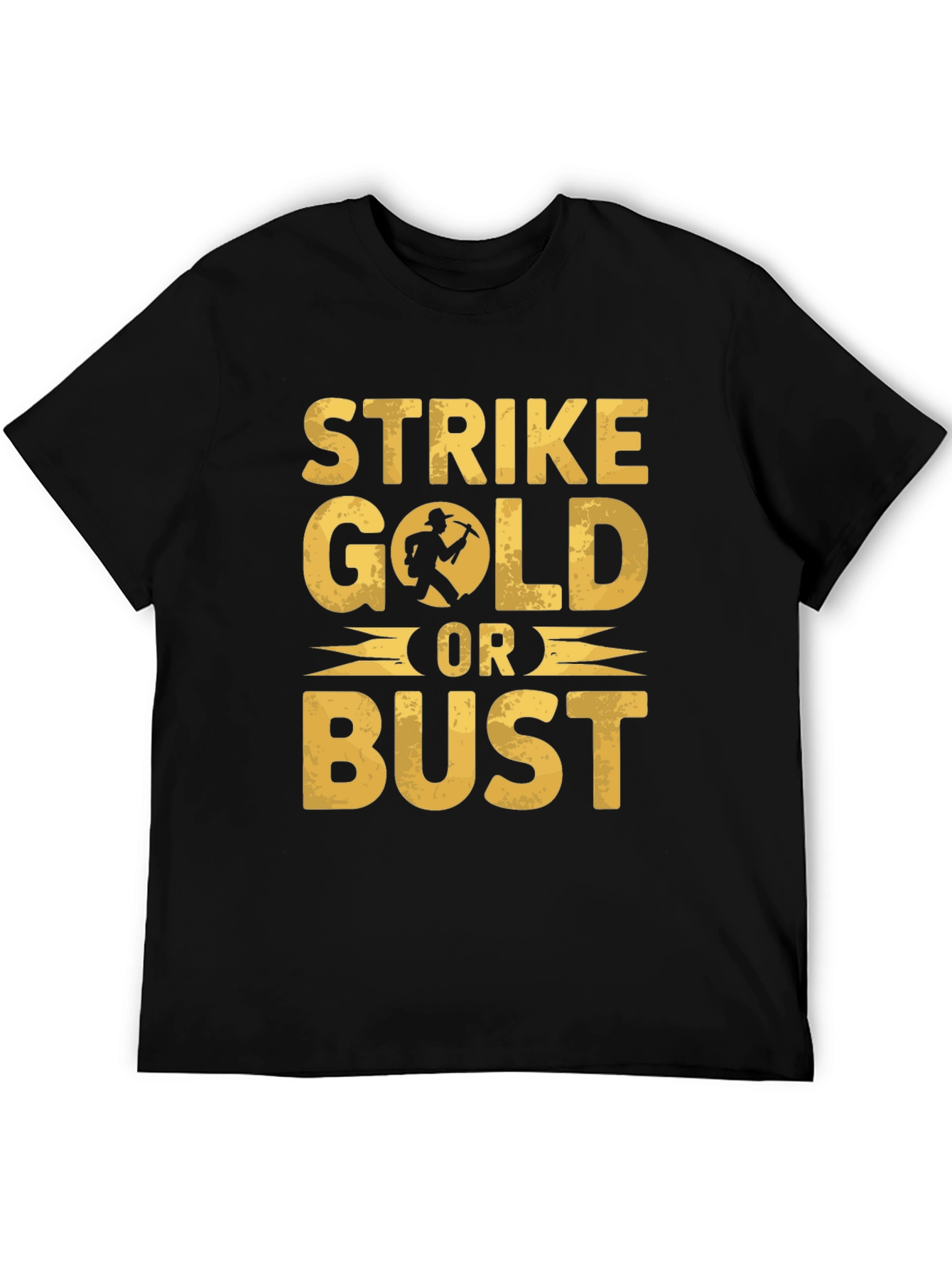 Strike Gold T-Shirt - Classic Prospector Graphic Tee