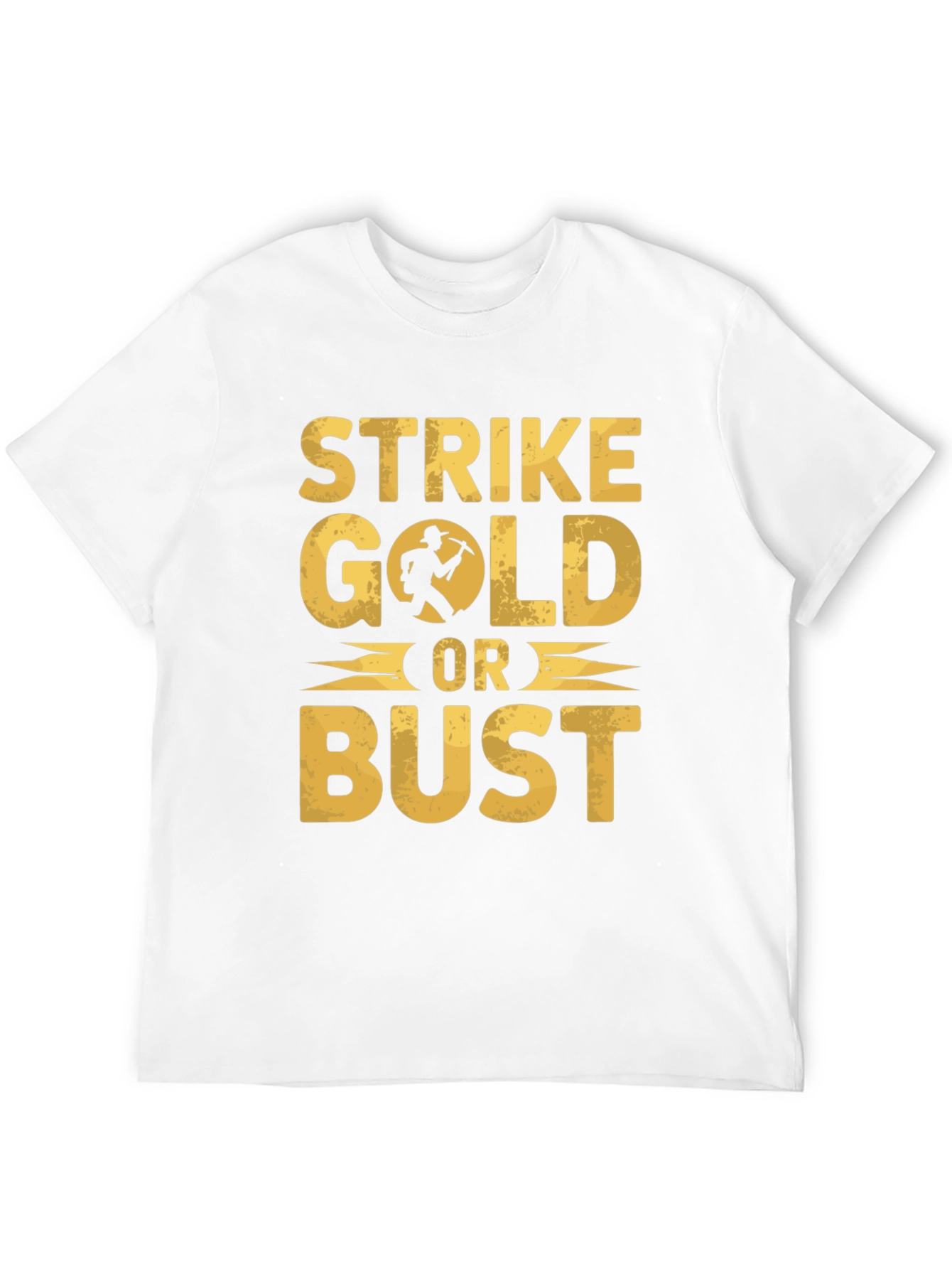 Strike Gold T-Shirt - Classic Prospector Graphic Tee